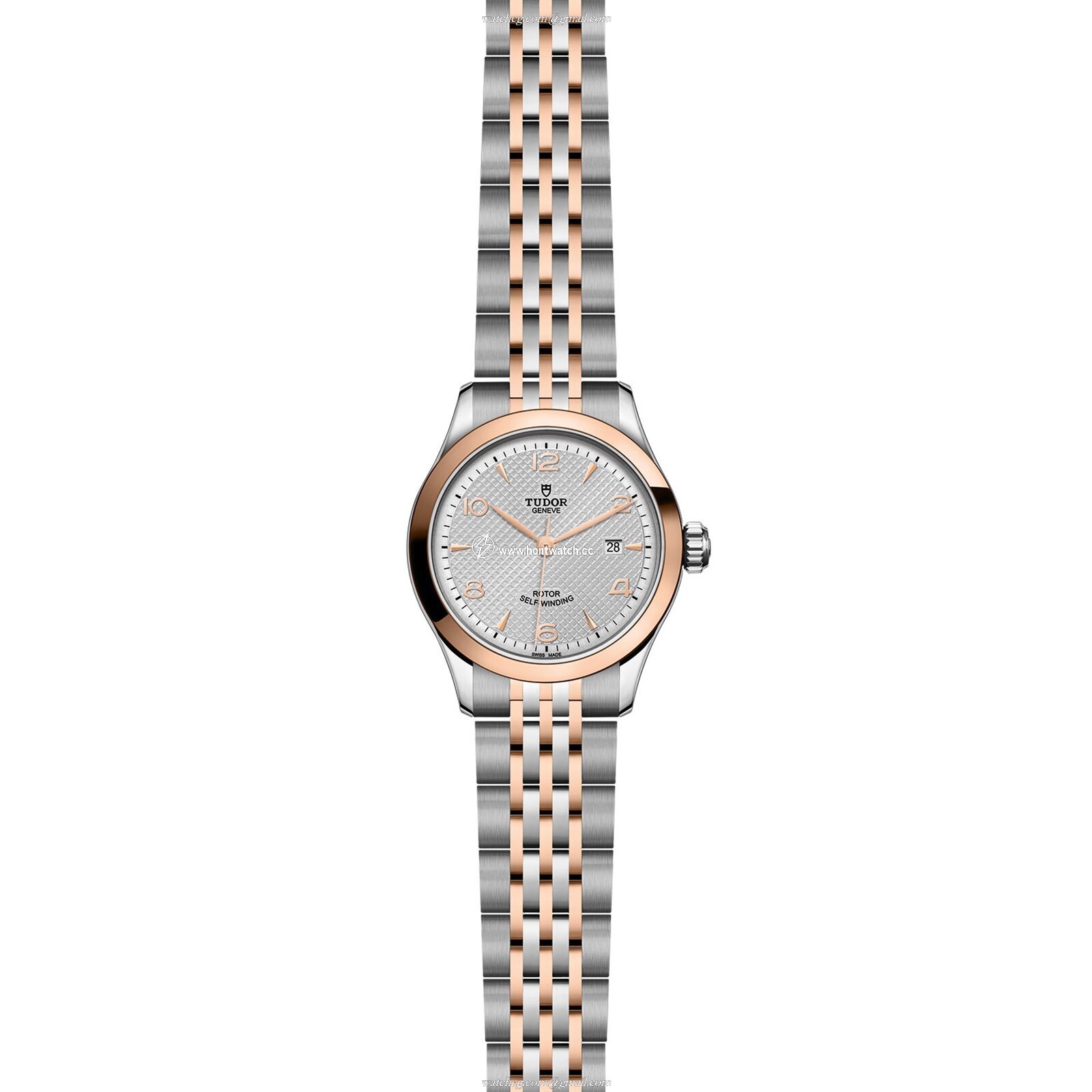 Tudor 1926 M91351-0001 Automatic Watch | Silver Dial | 28mm Steel & Gold - Image 2