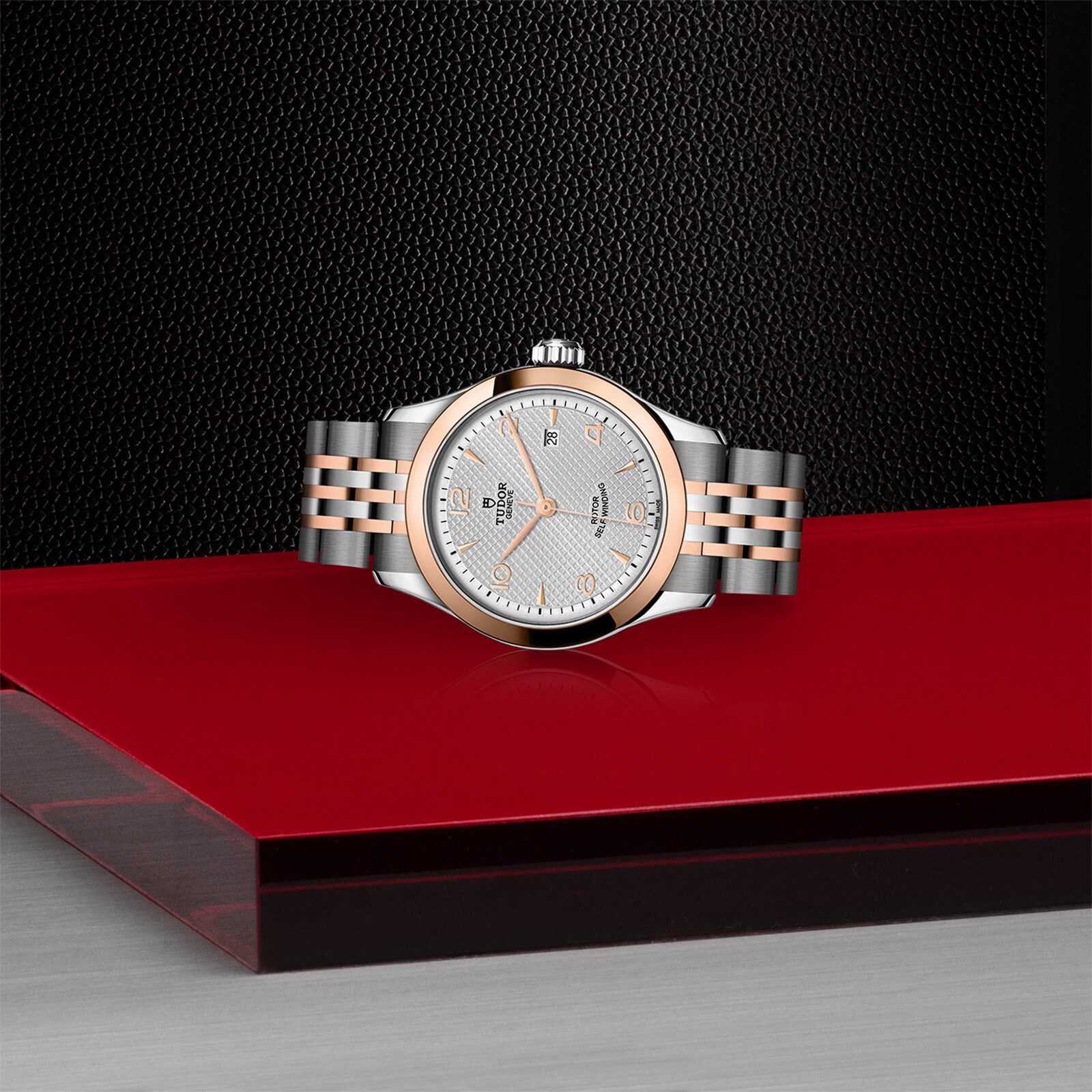 Tudor 1926 M91351-0001 Automatic Watch | Silver Dial | 28mm Steel & Gold - Image 3