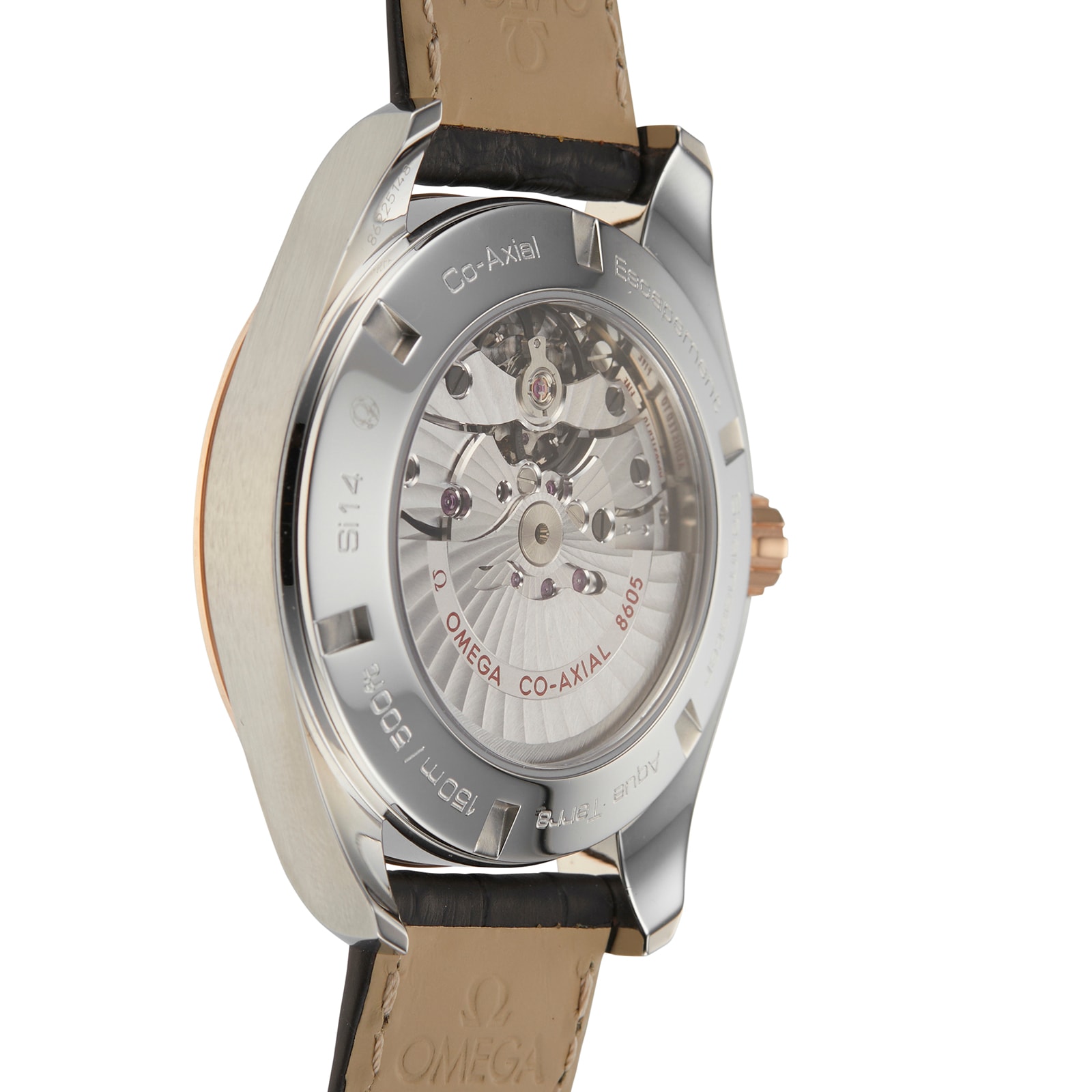 Omega Seamaster Aqua Terra 150M Automatic Grey Dial 43mm Steel Rose Gold - Image 4