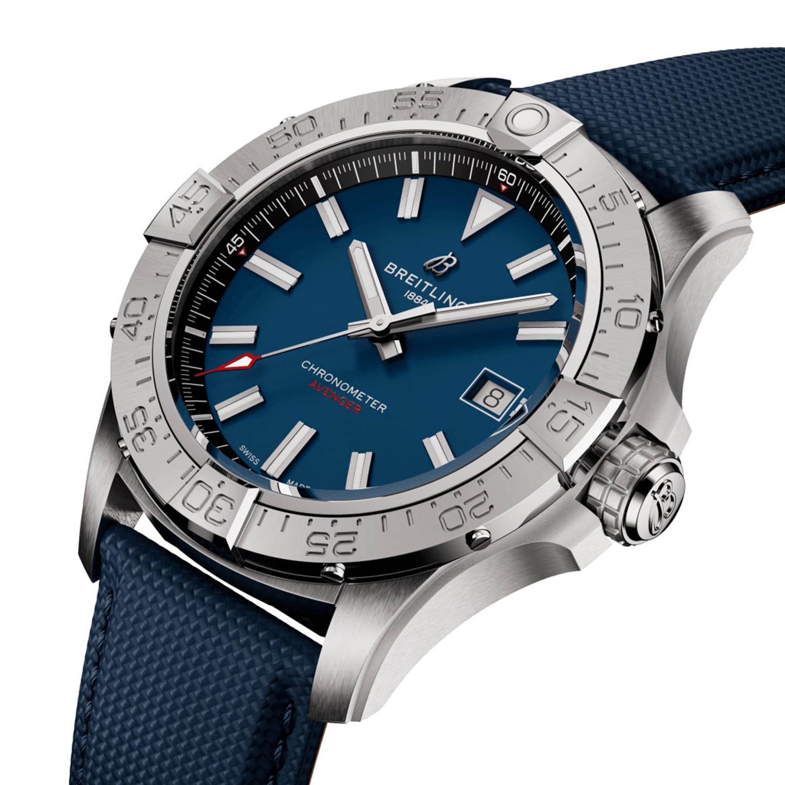 Breitling Avenger A17328101C1X1 | 42mm Stainless Steel Automatic Blue Watch - Image 3