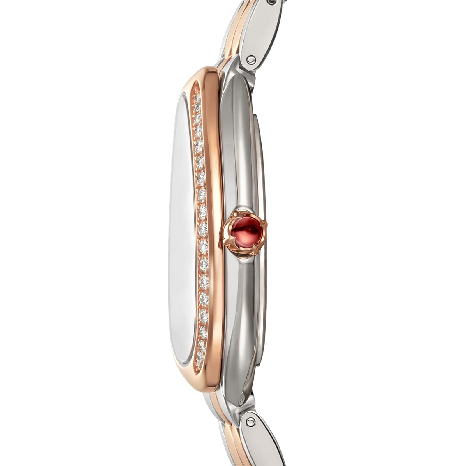 Bvlgari Serpenti Seduttori 103450 Watch | 33mm Black Dial | Steel & Rose Gold - Image 3