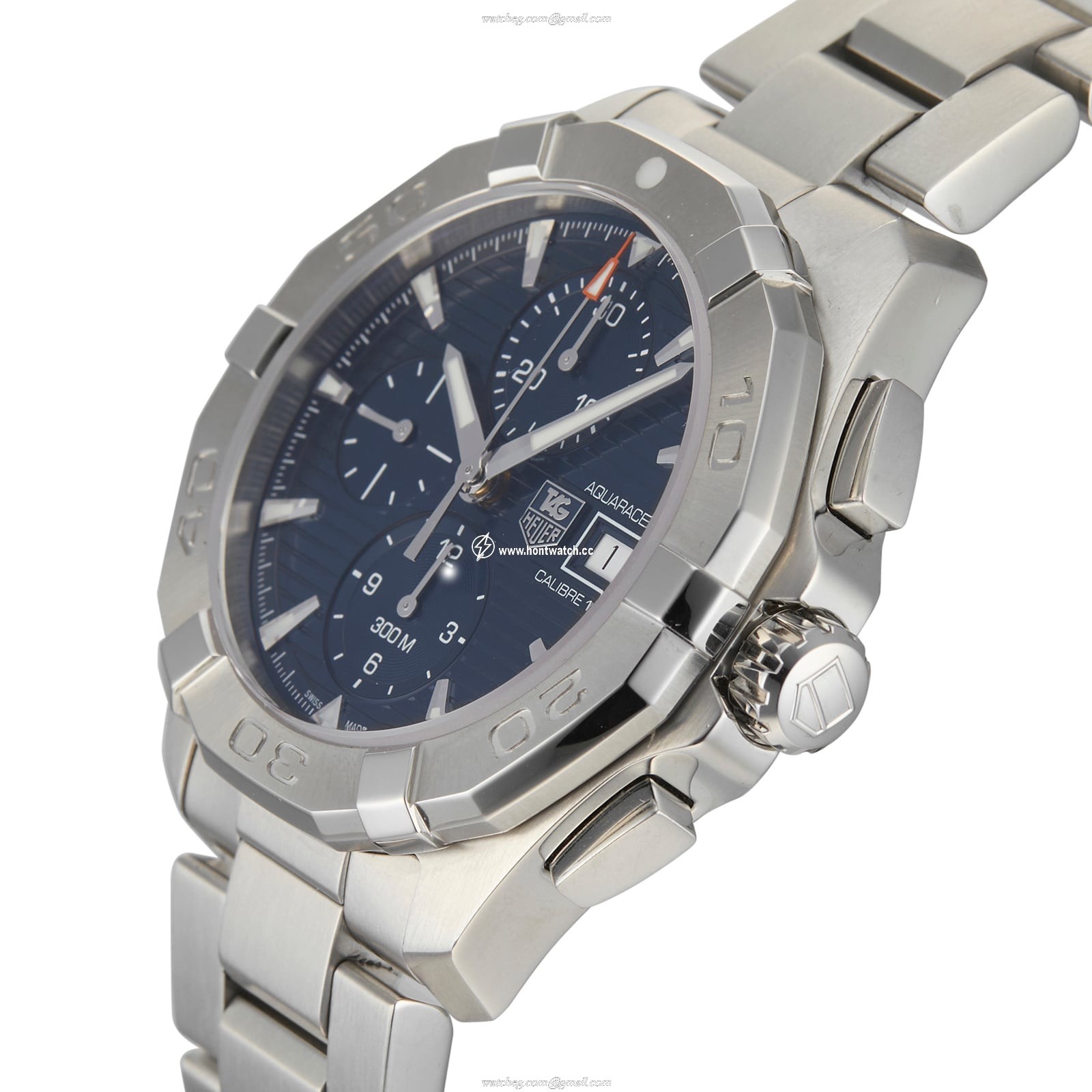TAG Heuer Aquaracer CAY2112.BA0927 | 43mm Blue Automatic Watch - Image 2