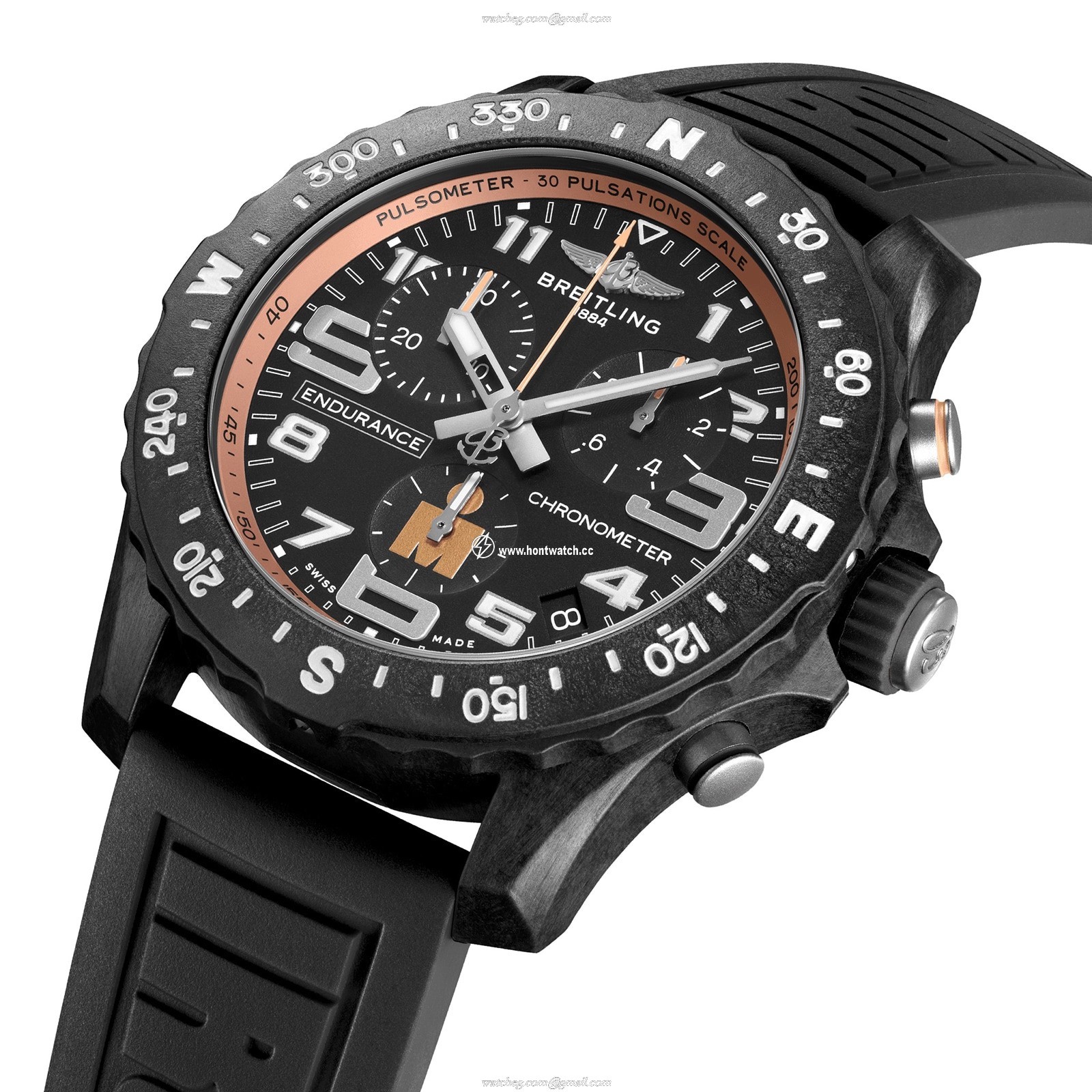 Breitling Endurance Pro X823101B1B1S1 | 44mm Breitlight Quartz Black Watch - Image 2