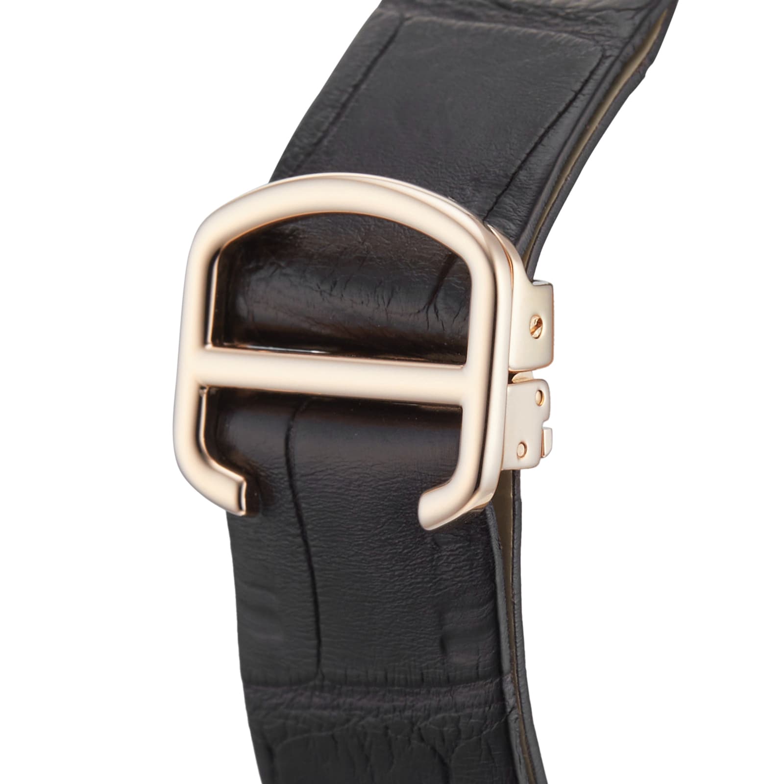 Cartier Santos W2020068 - 38mm Rose Gold Manual Winding - Silver Dial - Image 3