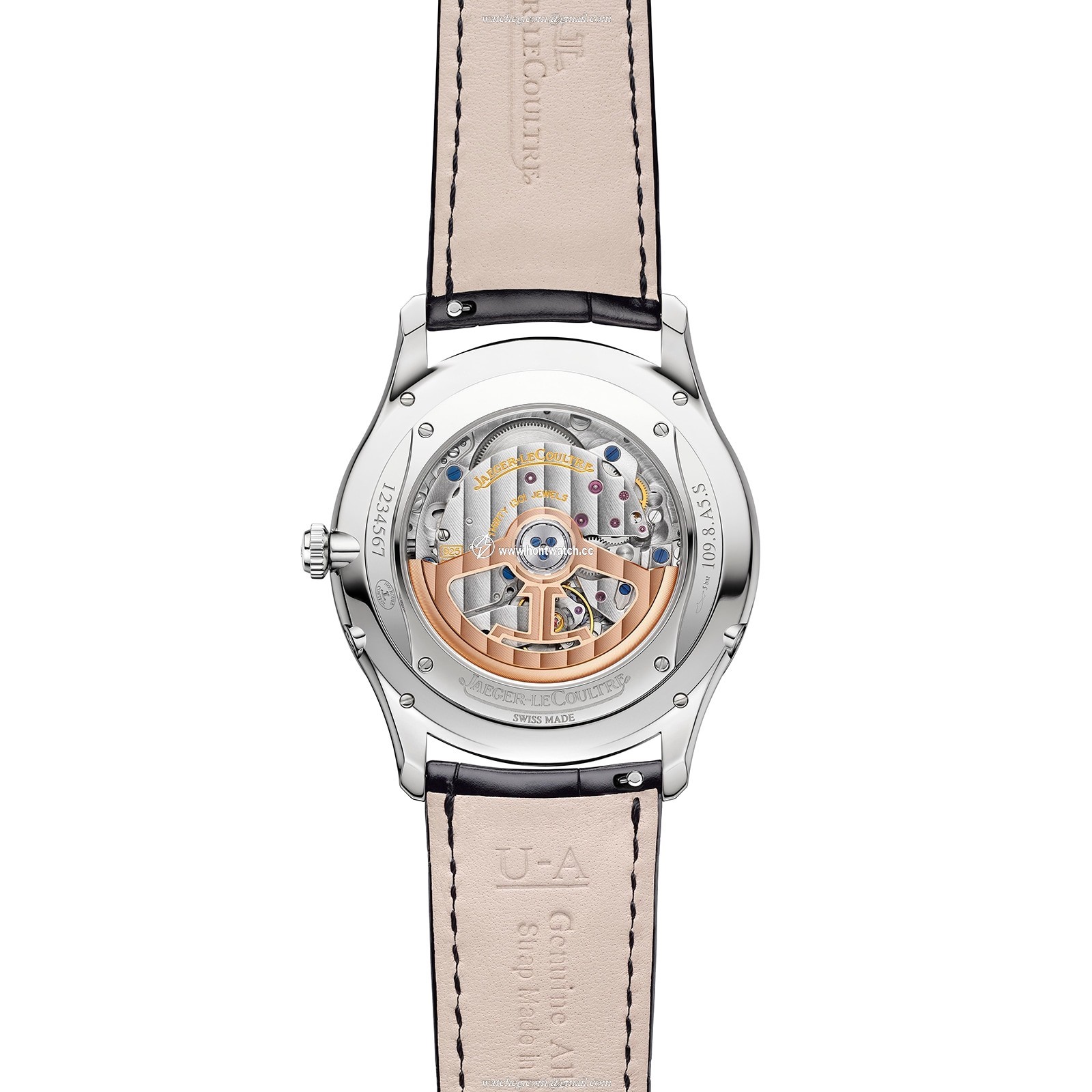 Jaeger-LeCoultre Master Ultra Thin Moon 39mm Blue Dial Automatic Watch - Image 2