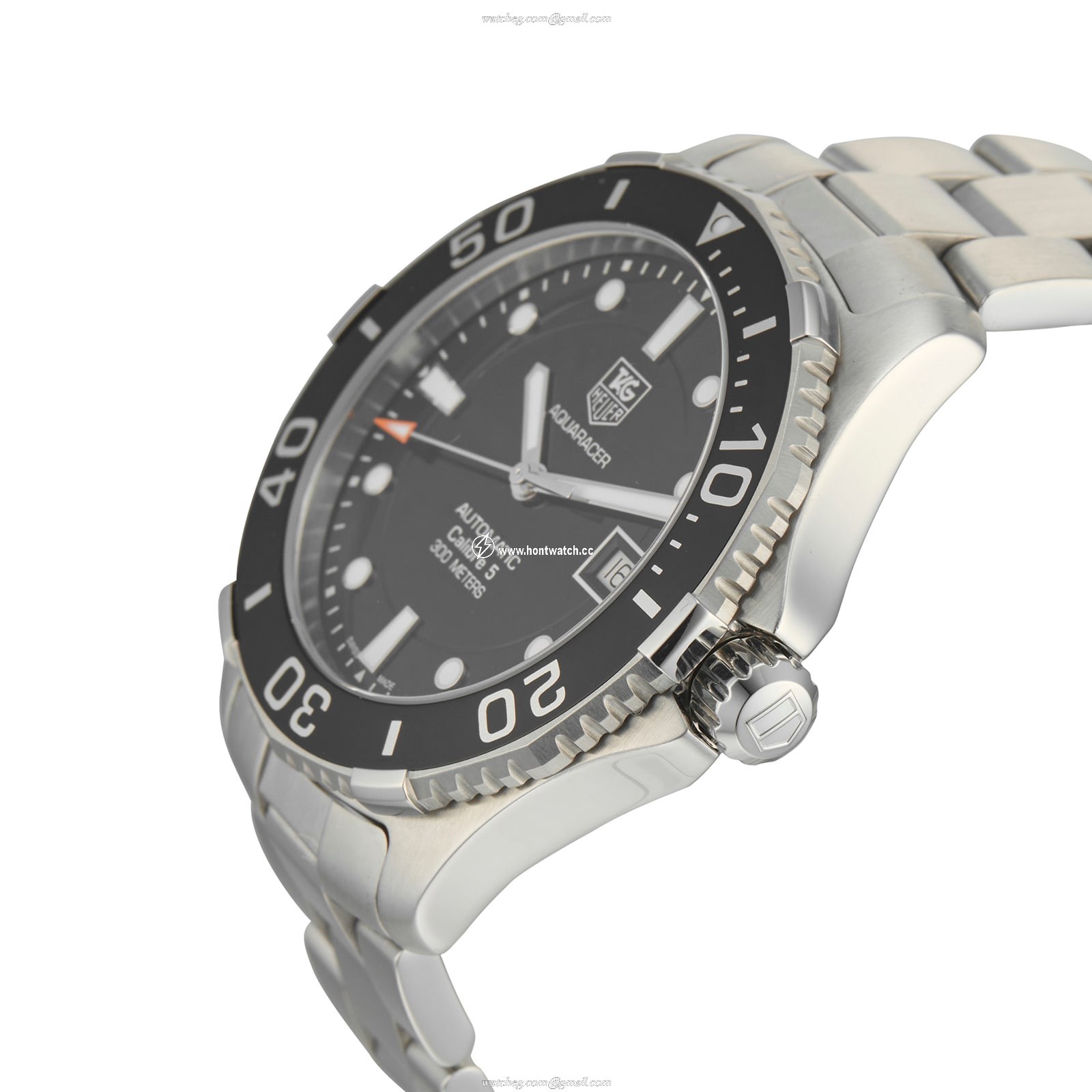 TAG Heuer Aquaracer Automatic Black Dial - 41mm Stainless Steel Watch - Image 2