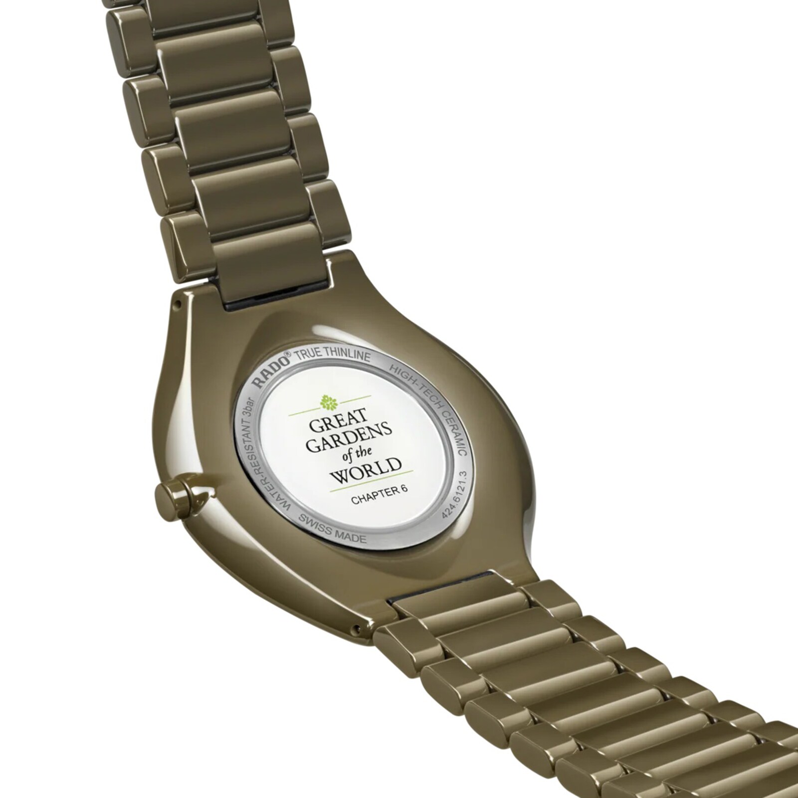 Rado True Thinline R27121302 Ceramic Quartz Brown Watch | 38mm - Image 3