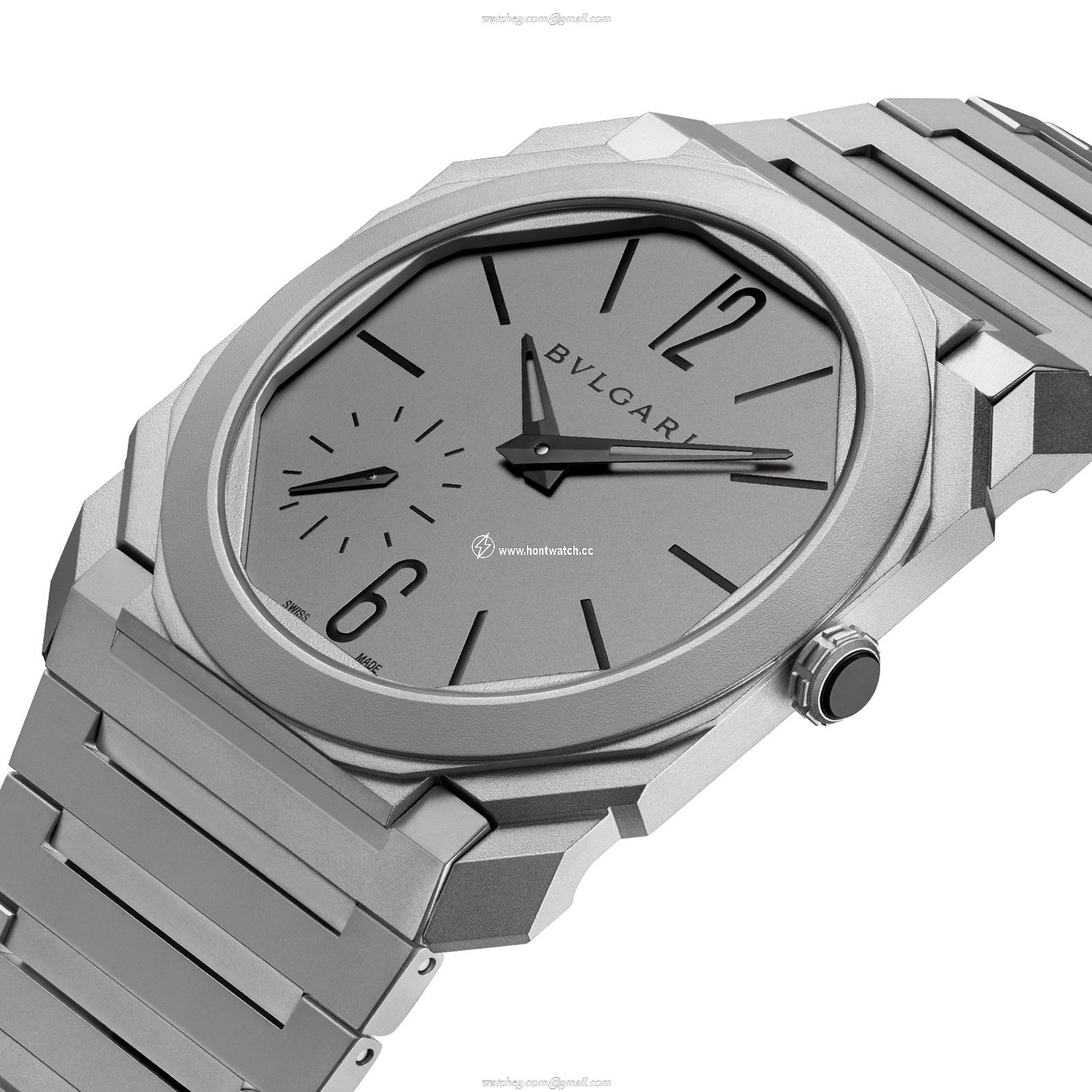Bvlgari Octo 102713 Titanium Automatic Grey Watch | 40mm - Image 2