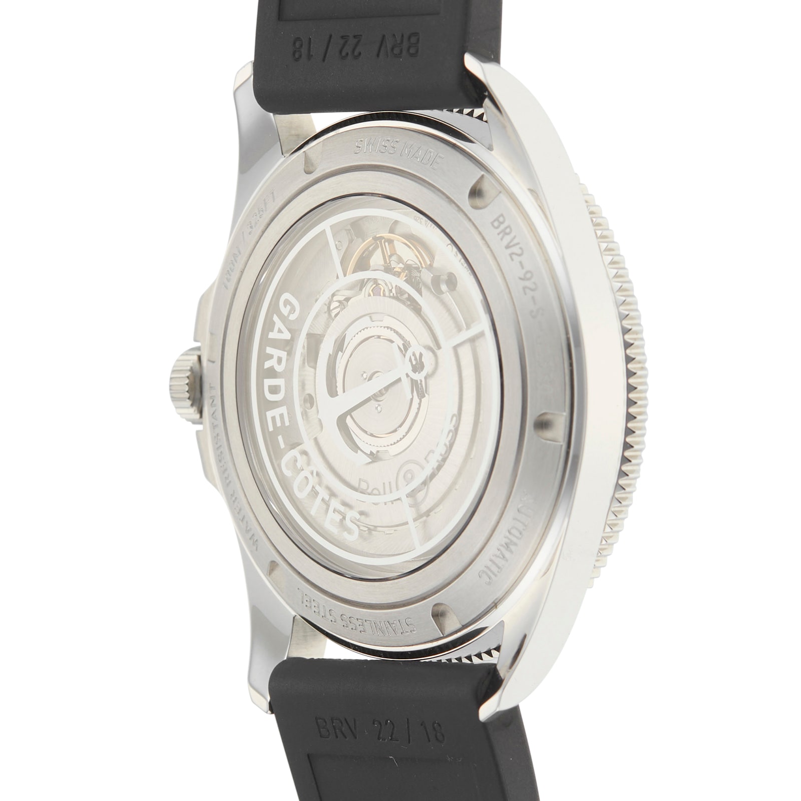 Bell & Ross BRV292-ORA-ST/SRB Automatic Grey Watch - 41mm Stainless Steel - Image 4