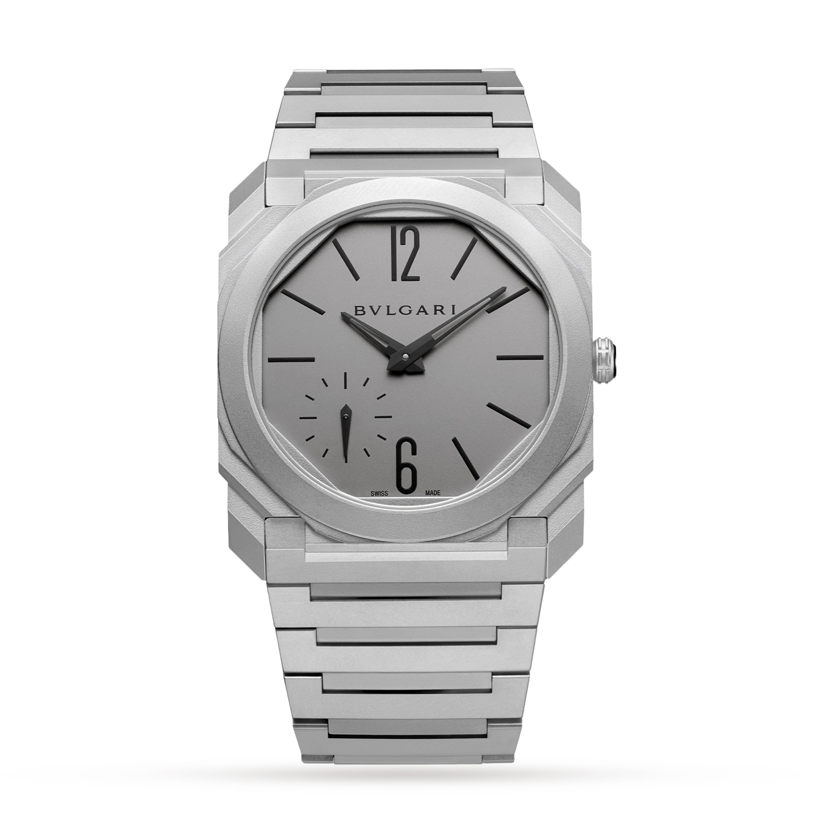 Bvlgari Octo 102713 Titanium Automatic Grey Watch | 40mm - Image 3