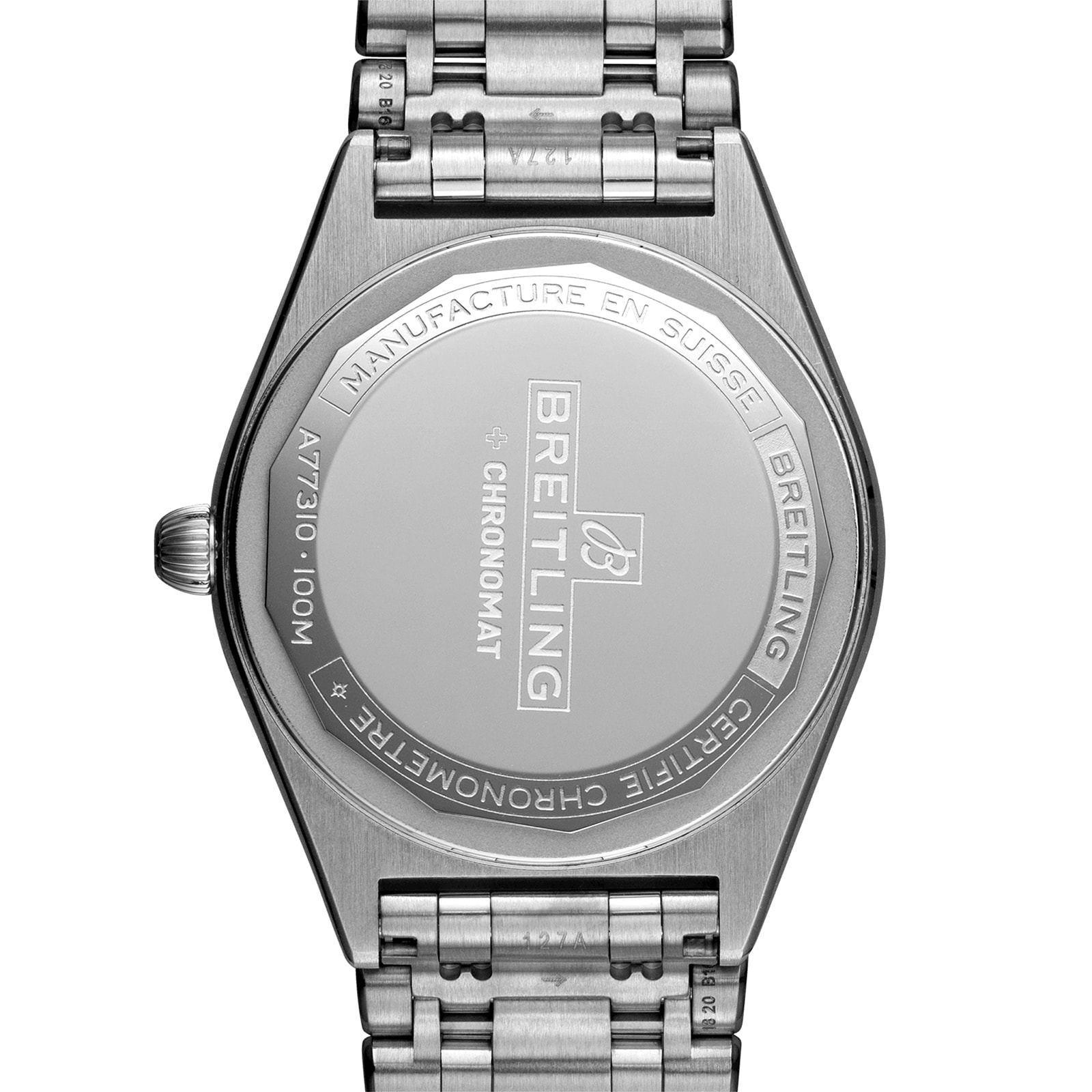 Breitling Chronomat A77310101L1A1 | 32mm Stainless Steel | Green Dial | Quartz - Image 4