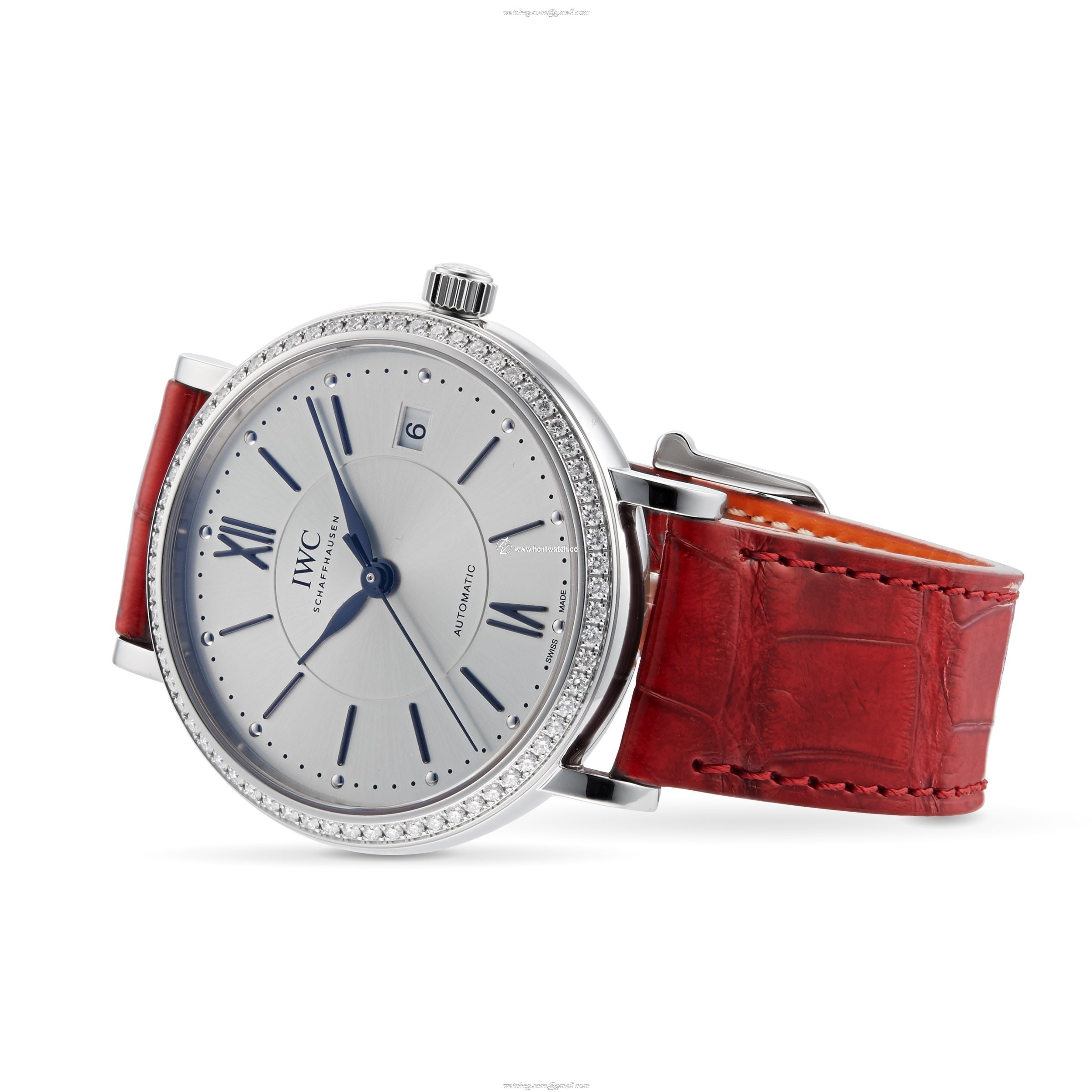 IWC Portofino IW458109 Automatic Watch - 37mm Stainless Steel & Silver Dial - Image 2