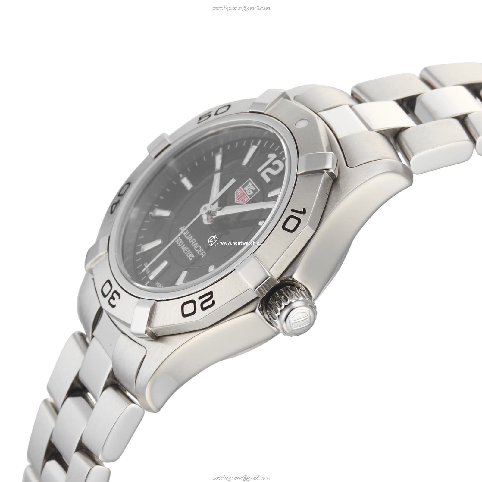 Pre-Owned TAG Heuer Aquaracer WAF1410 | 27mm Black Dial | Quartz - Image 2