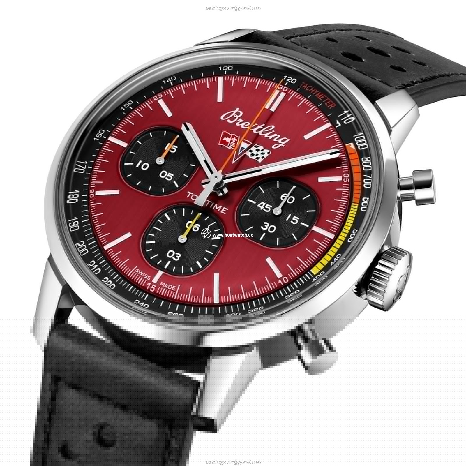 Breitling Top Time Automatic Red Dial - 42mm Stainless Steel - Replica - Image 2