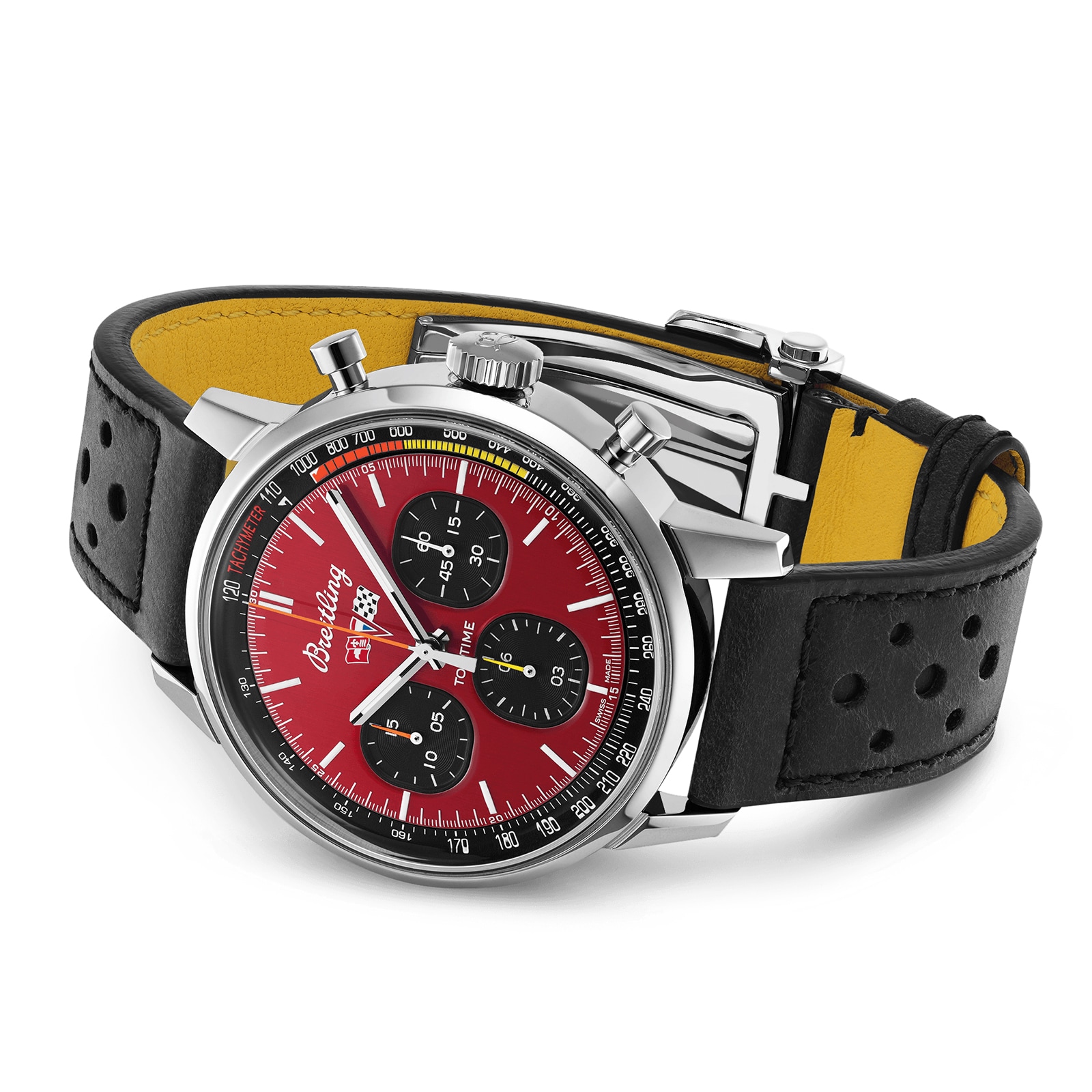 Breitling Top Time Automatic Red Dial - 42mm Stainless Steel - Replica - Image 3