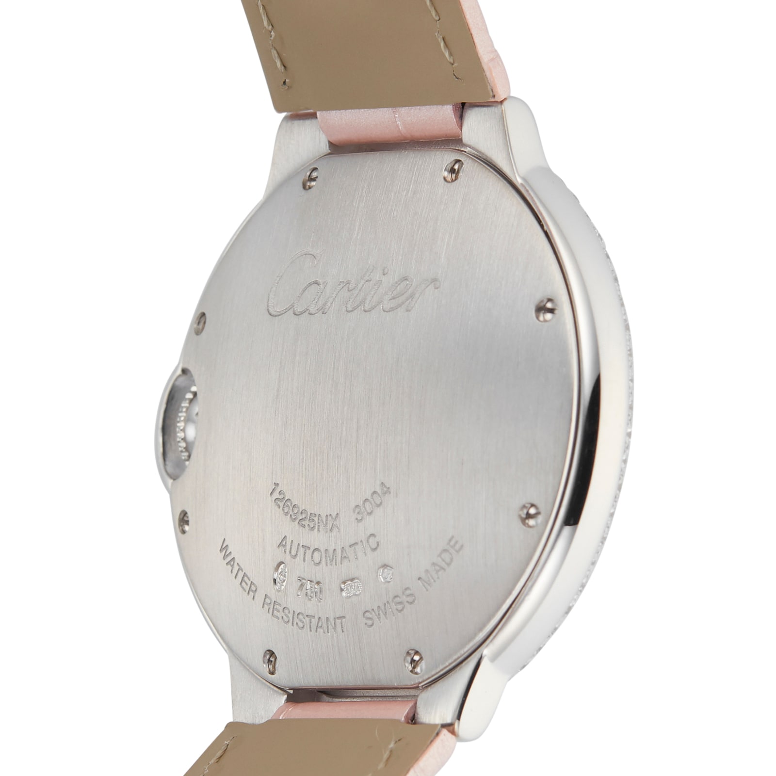 Cartier Ballon Bleu WE900651 - 36mm White Gold Automatic Watch | Silver Dial - Image 4