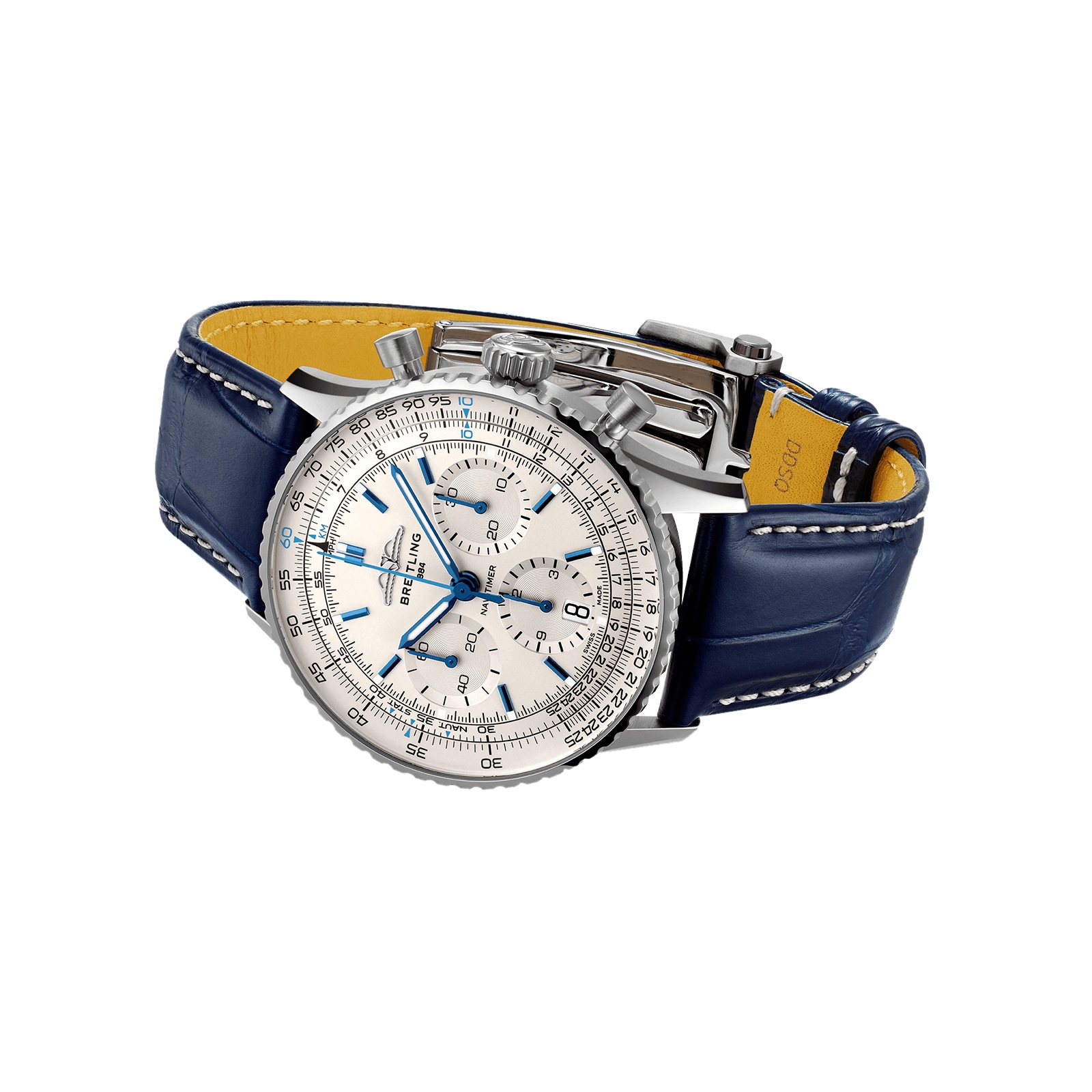 Breitling Navitimer Automatic Silver Dial - 41mm Stainless Steel Watch - Image 3