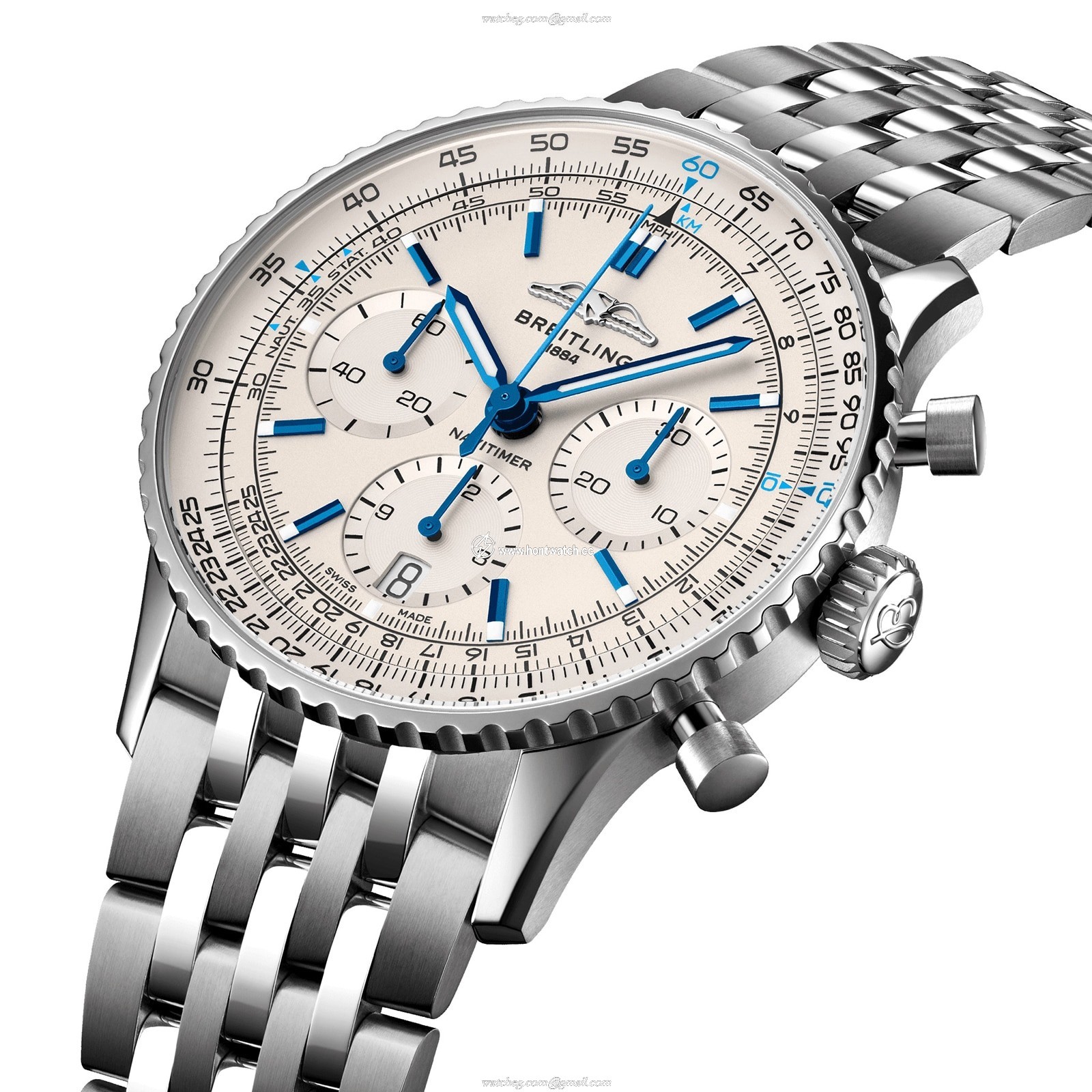 Breitling Navitimer AB0139A71G1A1 | 41mm Stainless Steel Automatic White Dial - Image 2