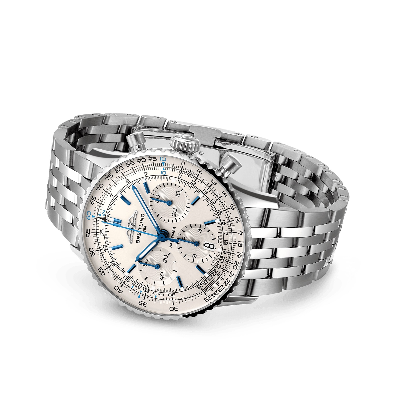 Breitling Navitimer AB0139A71G1A1 | 41mm Stainless Steel Automatic White Dial - Image 3