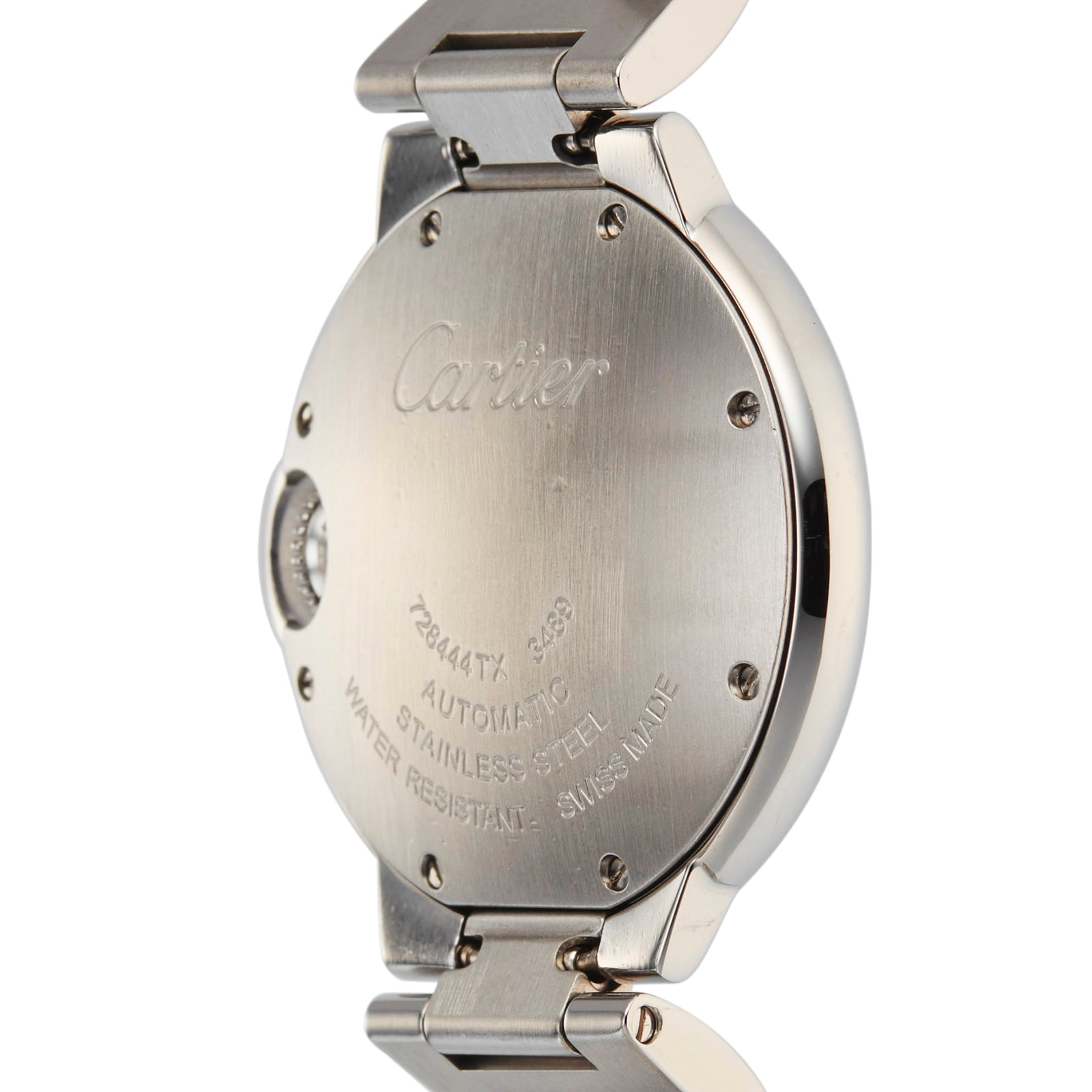 Cartier Ballon Bleu WE902074 | 33mm Stainless Steel Automatic Watch - Silver - Image 4