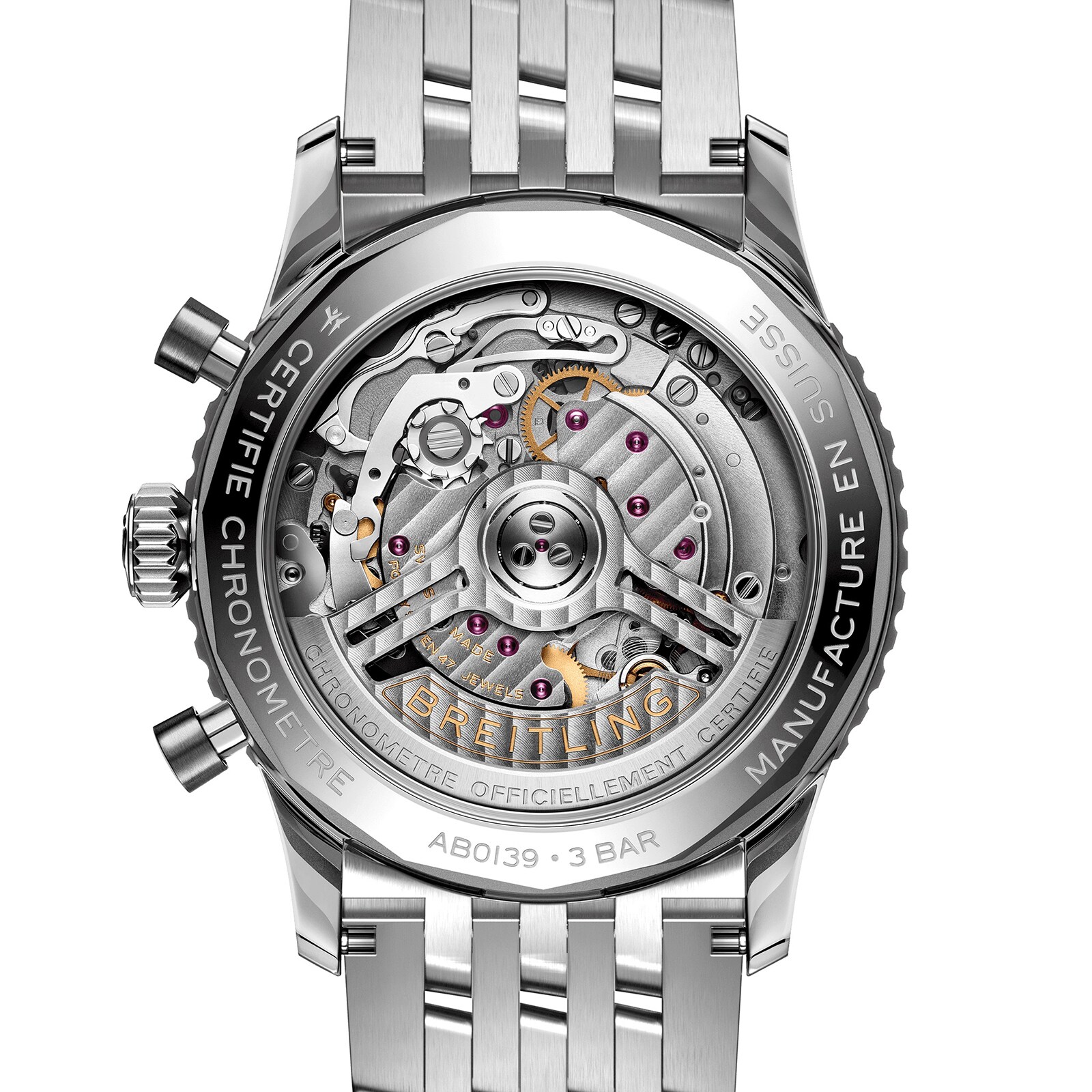 Breitling Navitimer AB0139A71G1A1 | 41mm Stainless Steel Automatic White Dial - Image 4