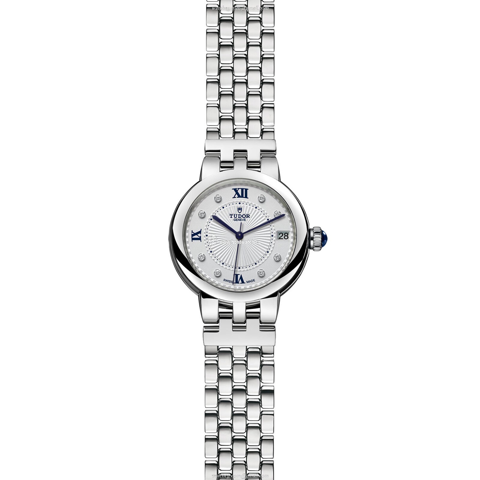 Tudor Clair de Rose M35800-0004 | 34mm Automatic Watch | White Dial & Roman Numerals - Image 2