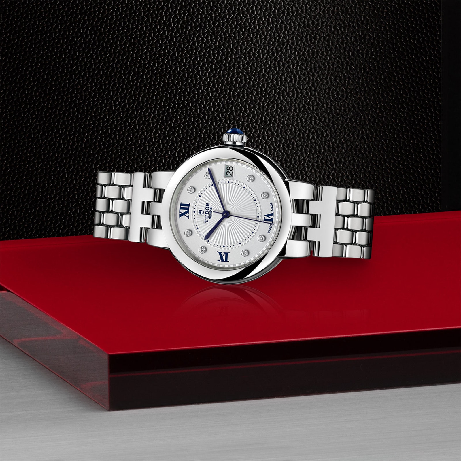 Tudor Clair de Rose M35800-0004 | 34mm Automatic Watch | White Dial & Roman Numerals - Image 3