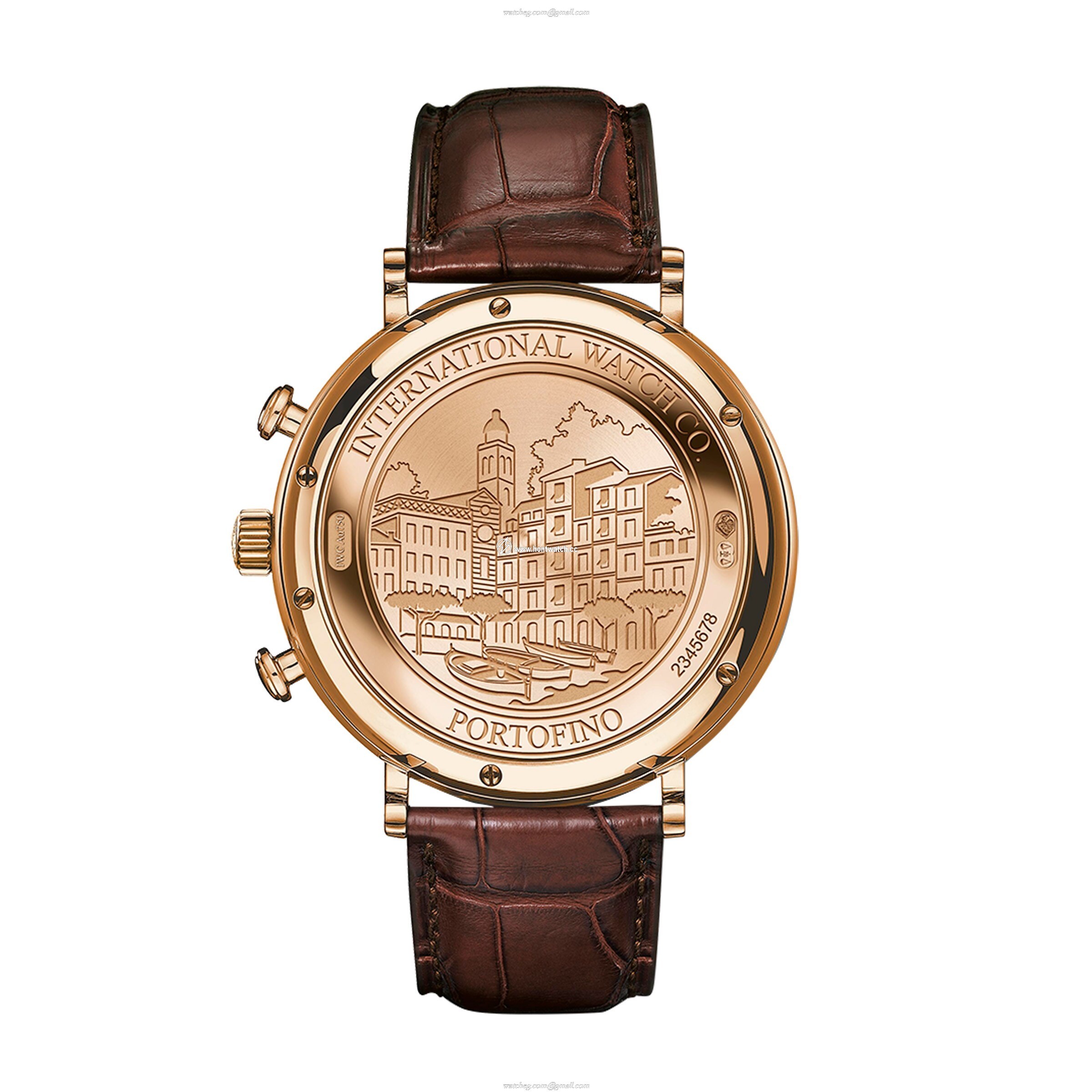 IWC Portofino IW391025 Automatic Chronograph - 42mm Rose Gold Case | Silver Dial - Image 2