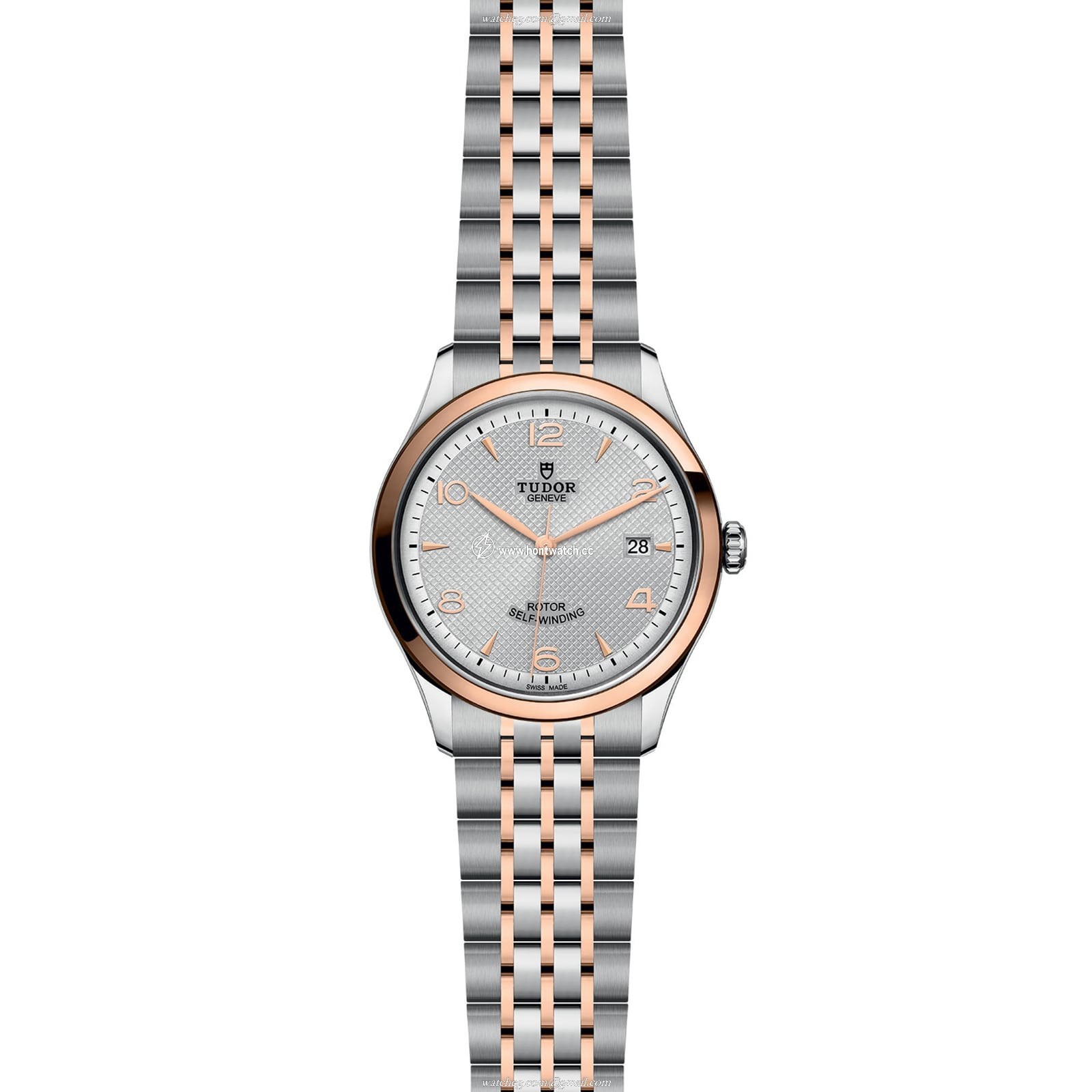 Tudor 1926 M91551-0001 | 39mm Steel & Gold | Silver Dial Replica Watch - Image 2