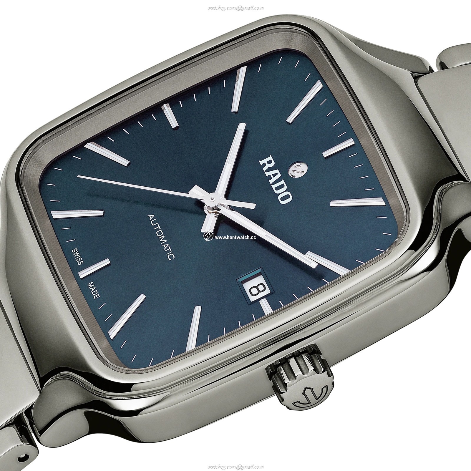 Rado True Square R27077202 Automatic Blue Ceramic Watch | 38mm - Image 2