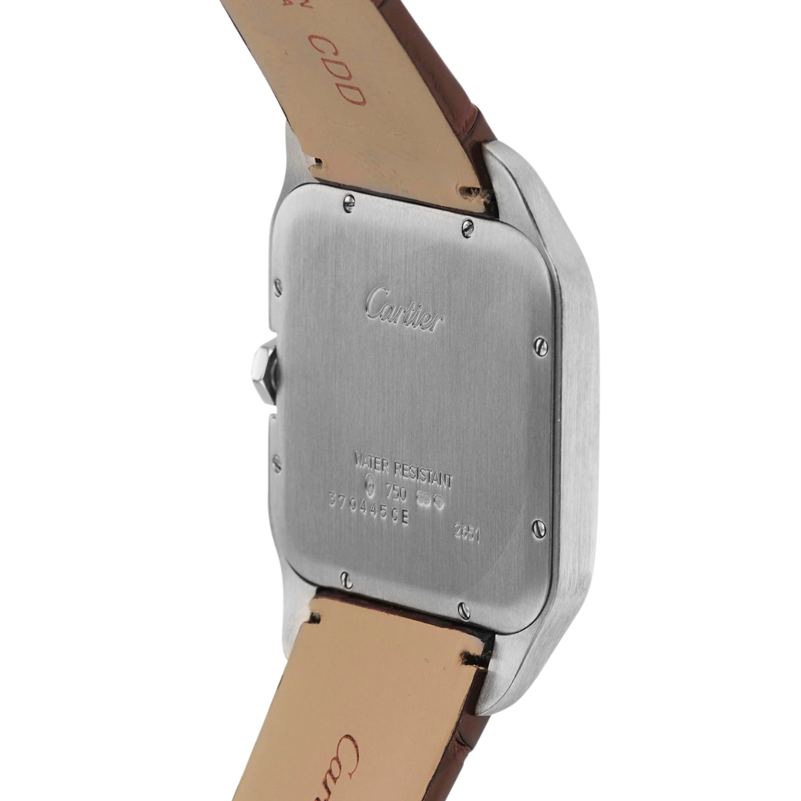 Cartier Santos W2007051 - White Gold 35mm Manual Winding Watch - Image 4