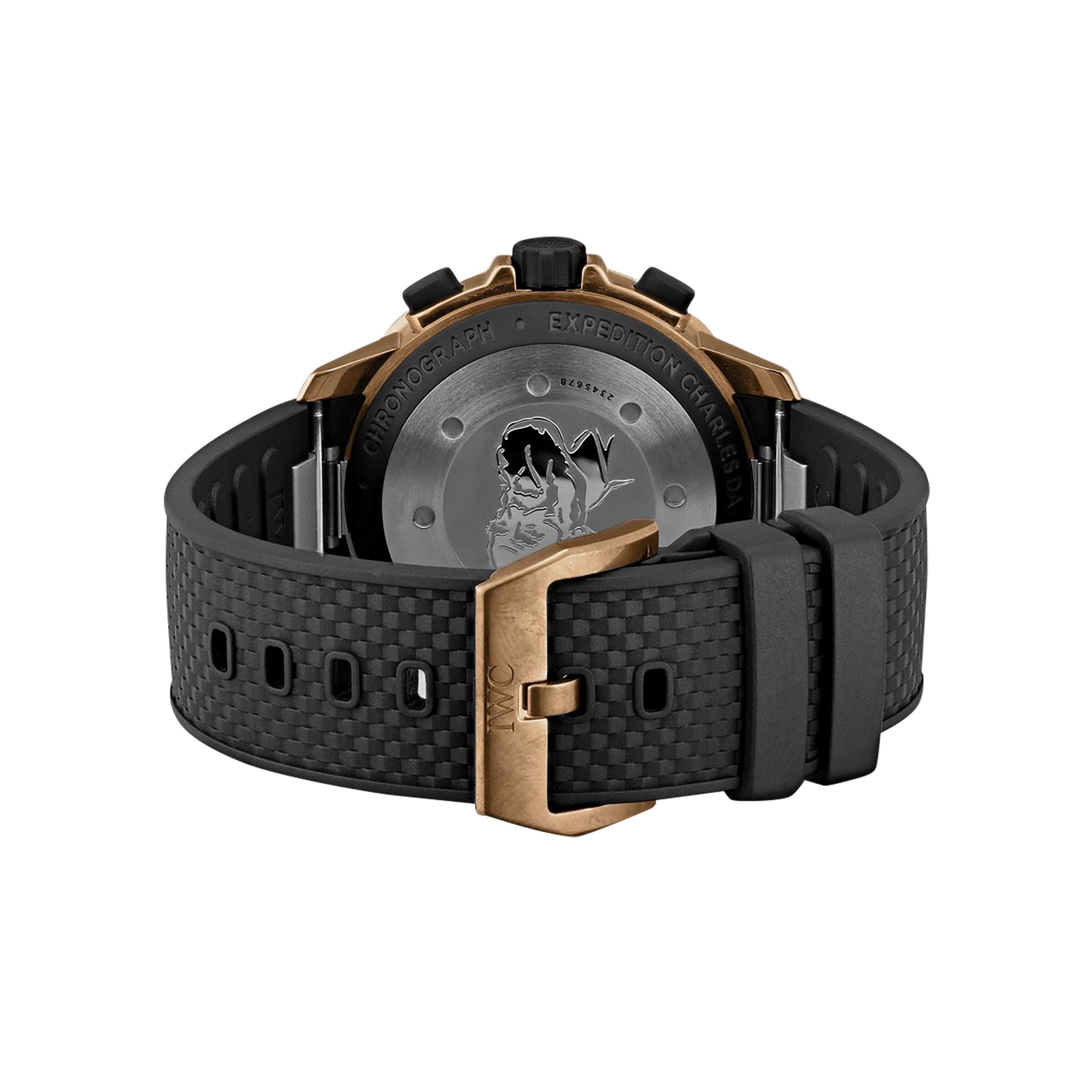 IWC Aquatimer IW379503 Bronze Automatic Watch - 44mm Black Dial Replica - Image 4