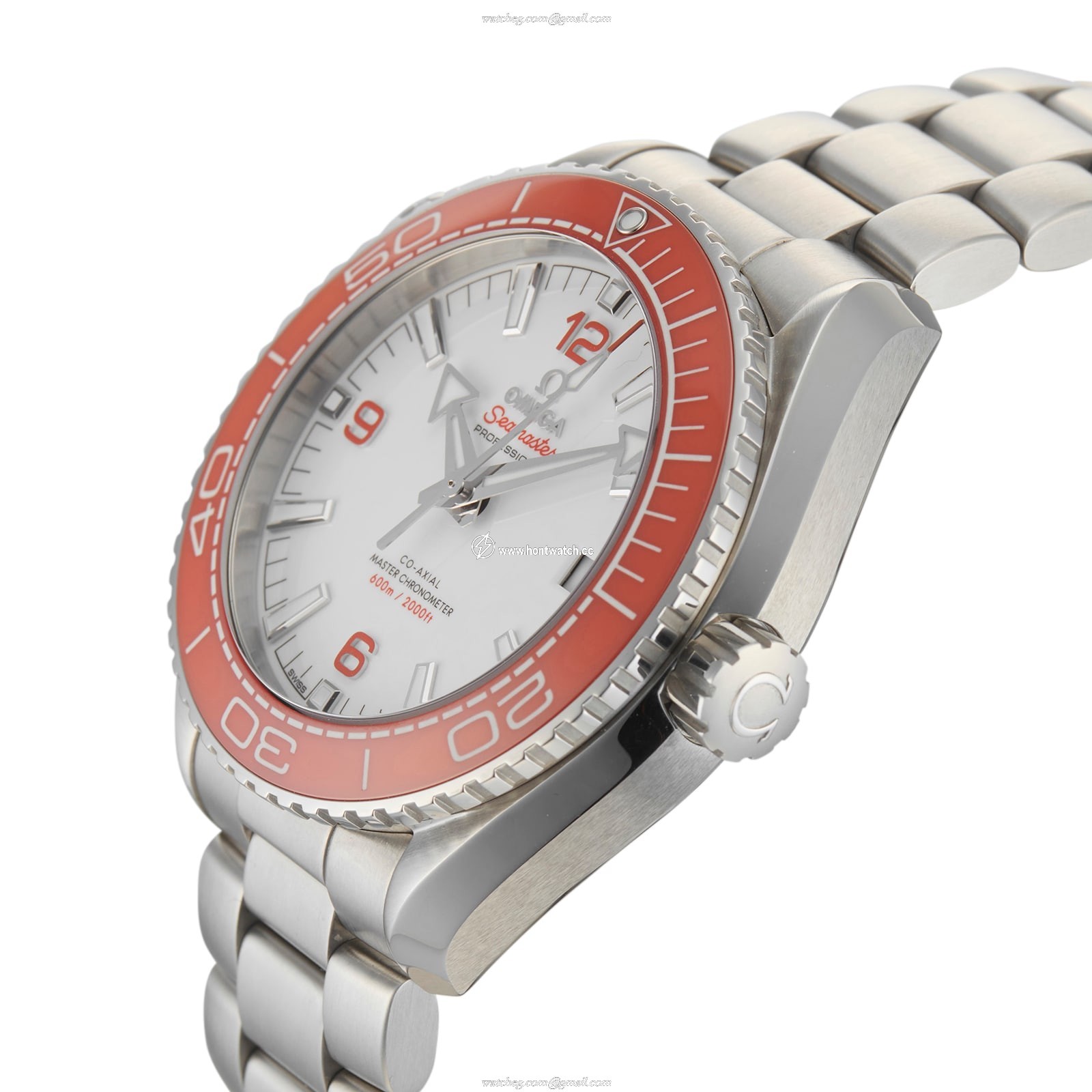 Omega Seamaster Planet Ocean 44mm Automatic White Dial - Stainless Steel - Image 2