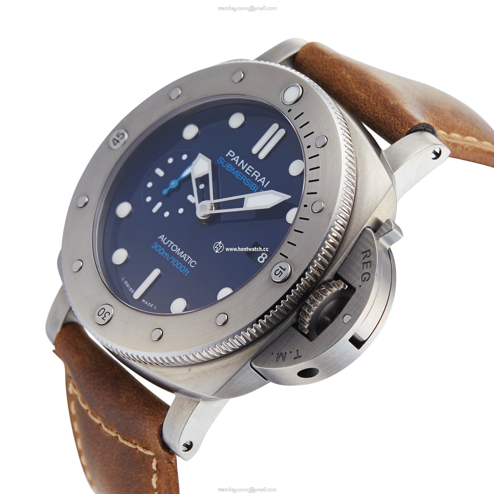 Panerai Submersible PAM00692 - 47mm Blue Dial - Automatic - Stainless Steel - Image 2
