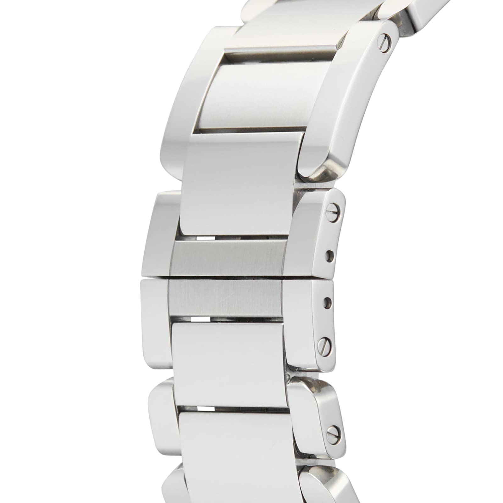 Pre-Owned Cartier Tank W5310006 - 36mm Automatic Silver Dial - Stainless Steel & Rose Gold - Image 3