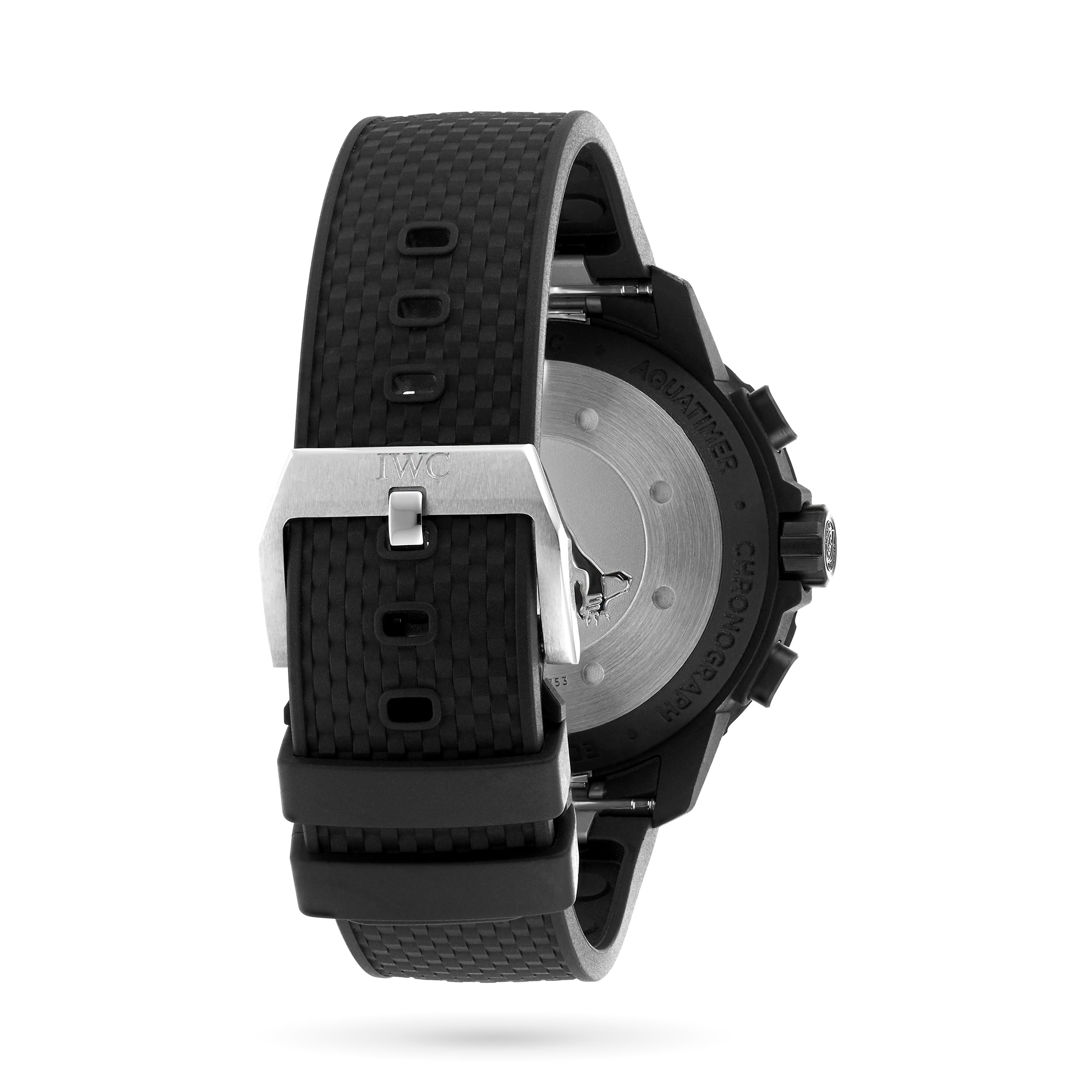 IWC Aquatimer IW379502 Automatic Watch - 45mm Stainless Steel Black Dial - Image 3