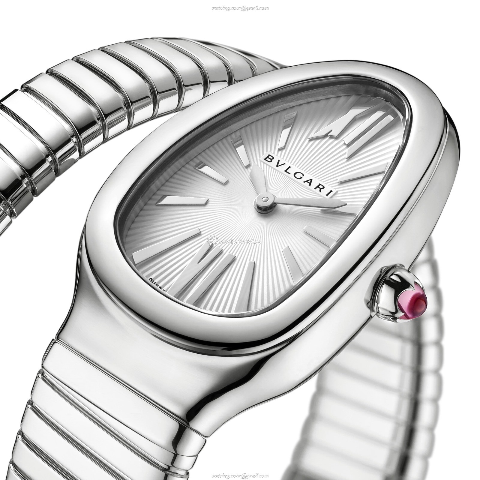Bvlgari Serpenti 101817 Grey Dial Replica Watch | 35mm Steel & Gold - Image 2