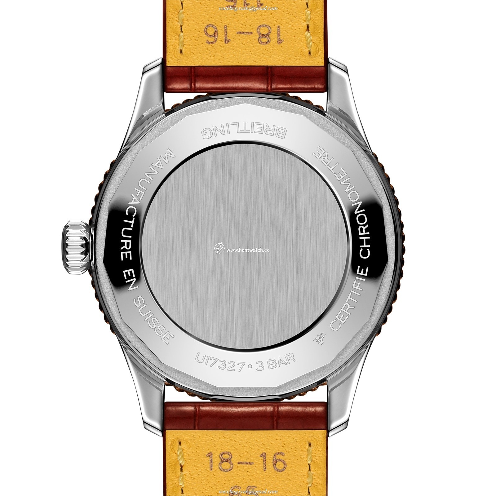 Breitling Navitimer 36mm Automatic - Stainless Steel & Rose Gold - White Dial - Image 2
