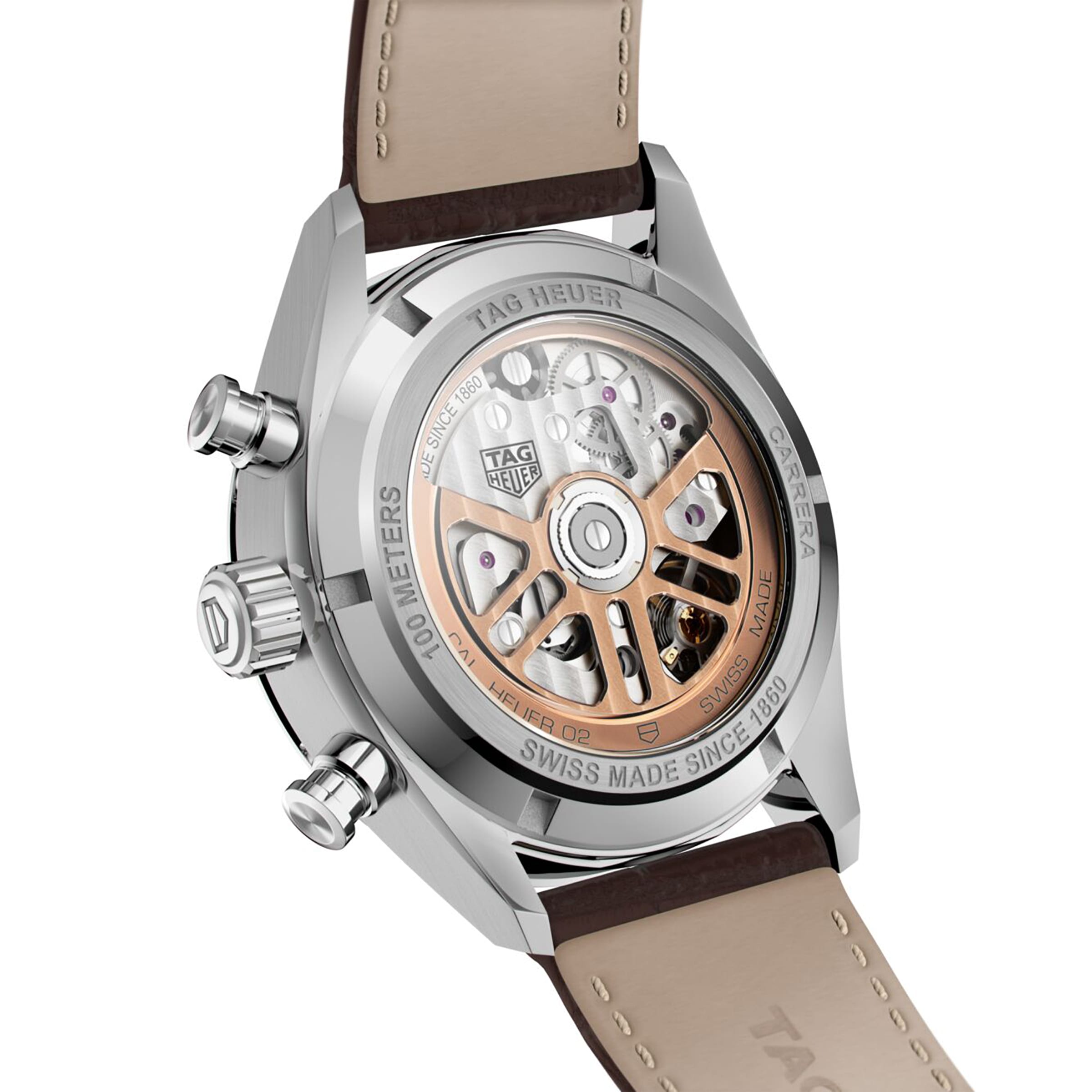 TAG Heuer Carrera CBN2012.FC6483 - 42mm Automatic Grey Dial - Stainless Steel - Image 4