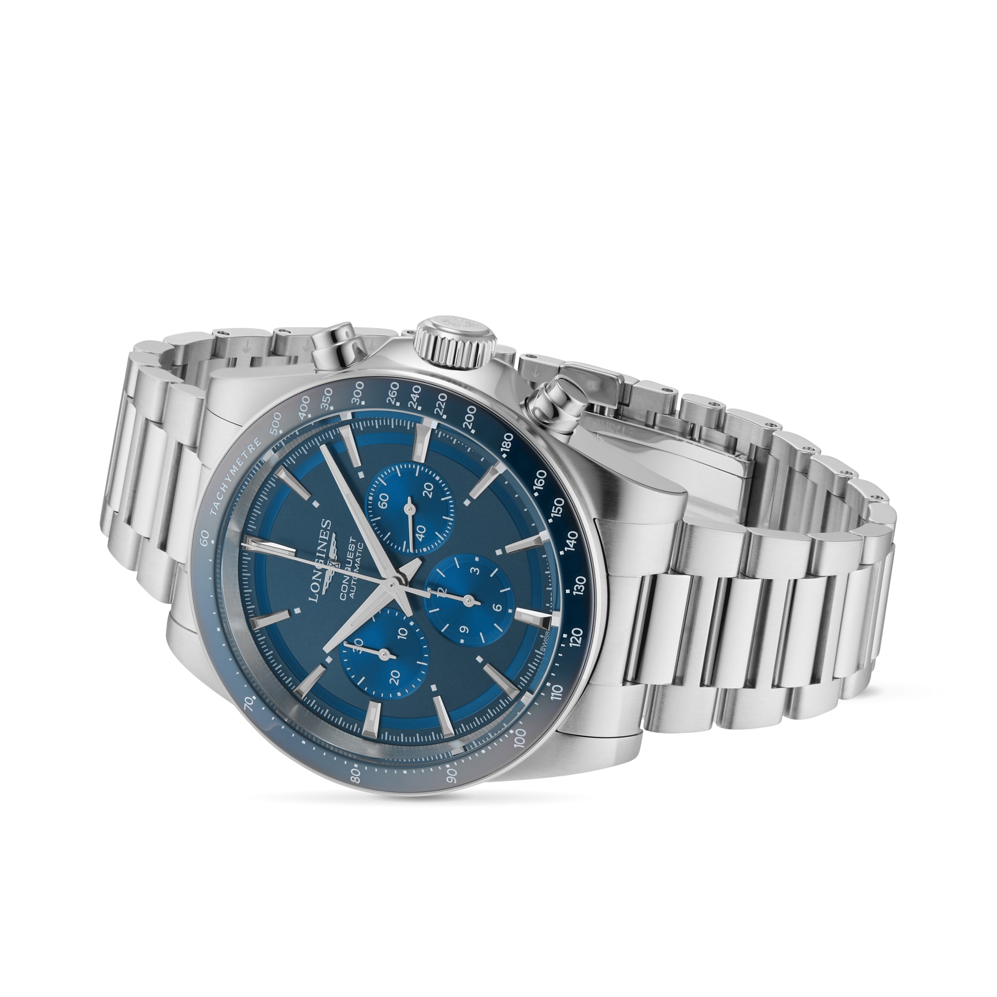 Longines Conquest L38354926 Automatic Blue | 42mm Steel & Ceramic - Image 4
