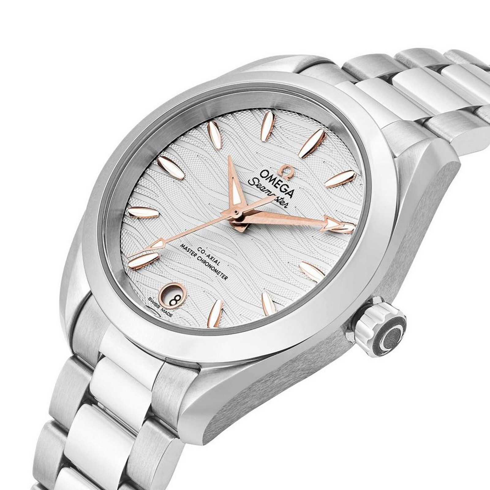 Omega Seamaster Aqua Terra 34mm Silver Dial Automatic Watch | Replica - Image 3