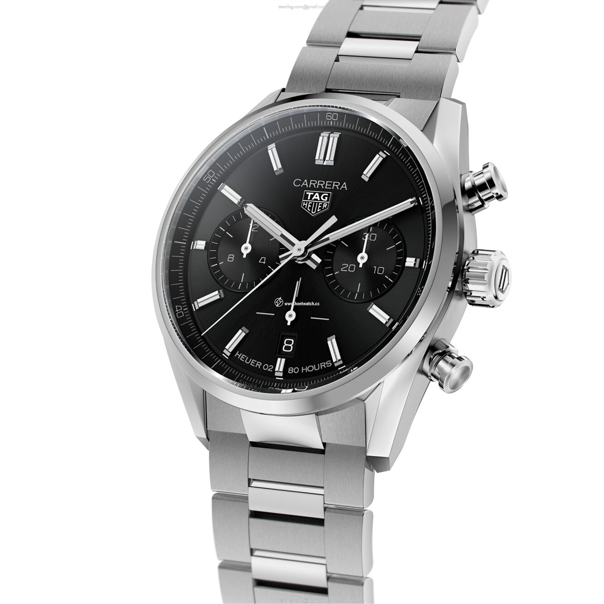 TAG Heuer Carrera CBN2010.BA0642 | 42mm Automatic Black Dial | Stainless Steel - Image 2