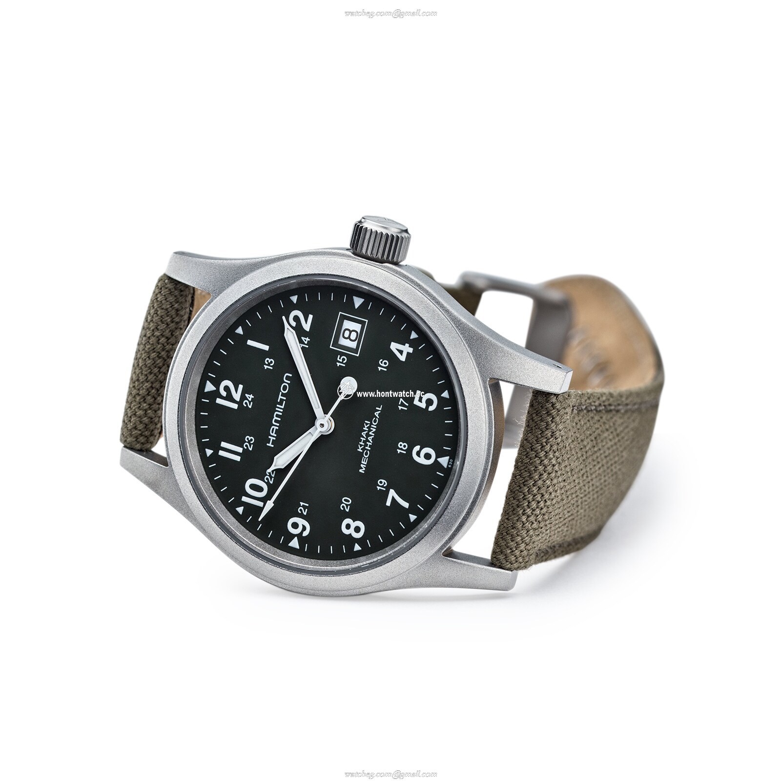 Hamilton Khaki Field H69439363 | 38mm Stainless Steel Mechanical Watch - Image 2