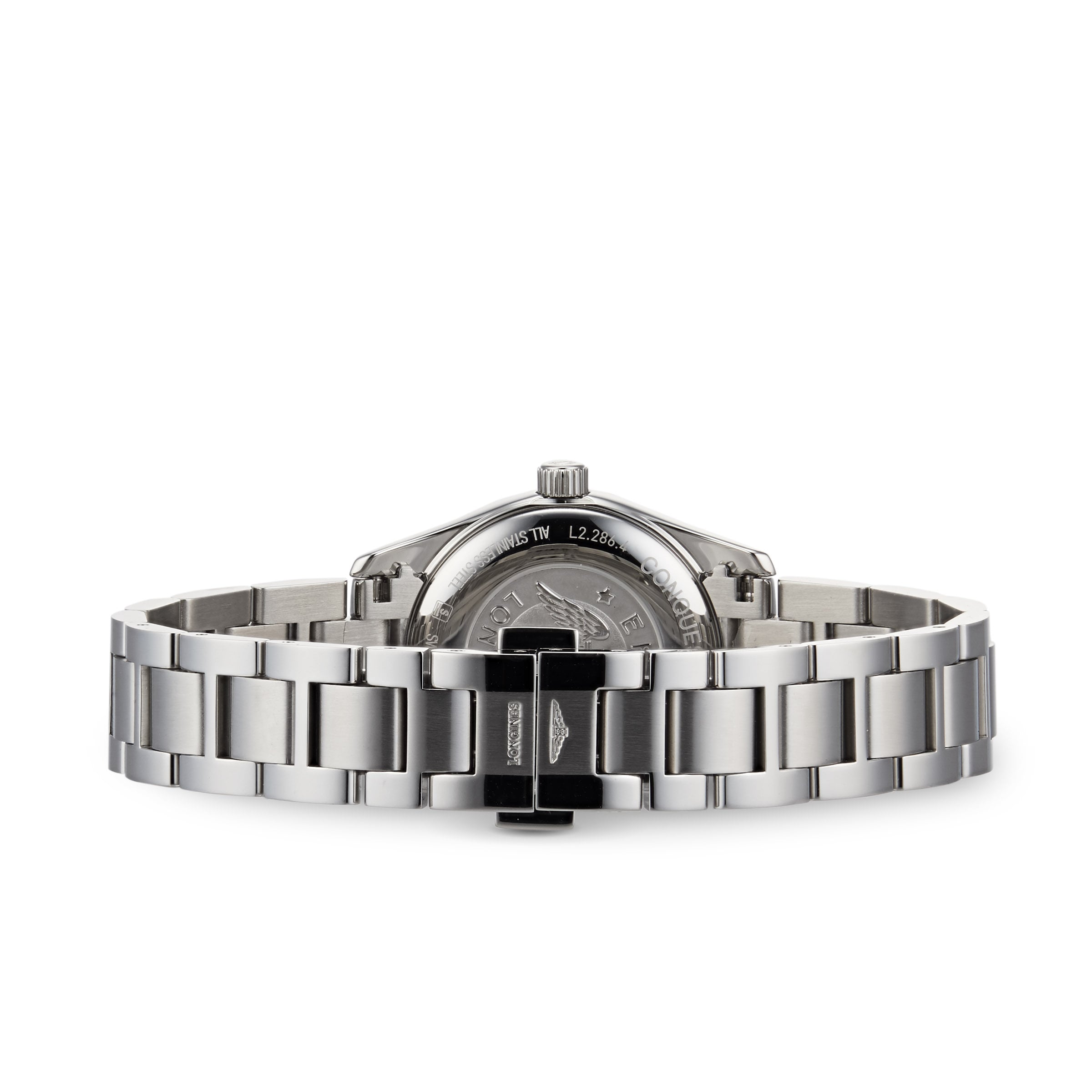 Longines Conquest L22864926 | 29.5mm Blue Dial | Stainless Steel Quartz Watch - Image 3