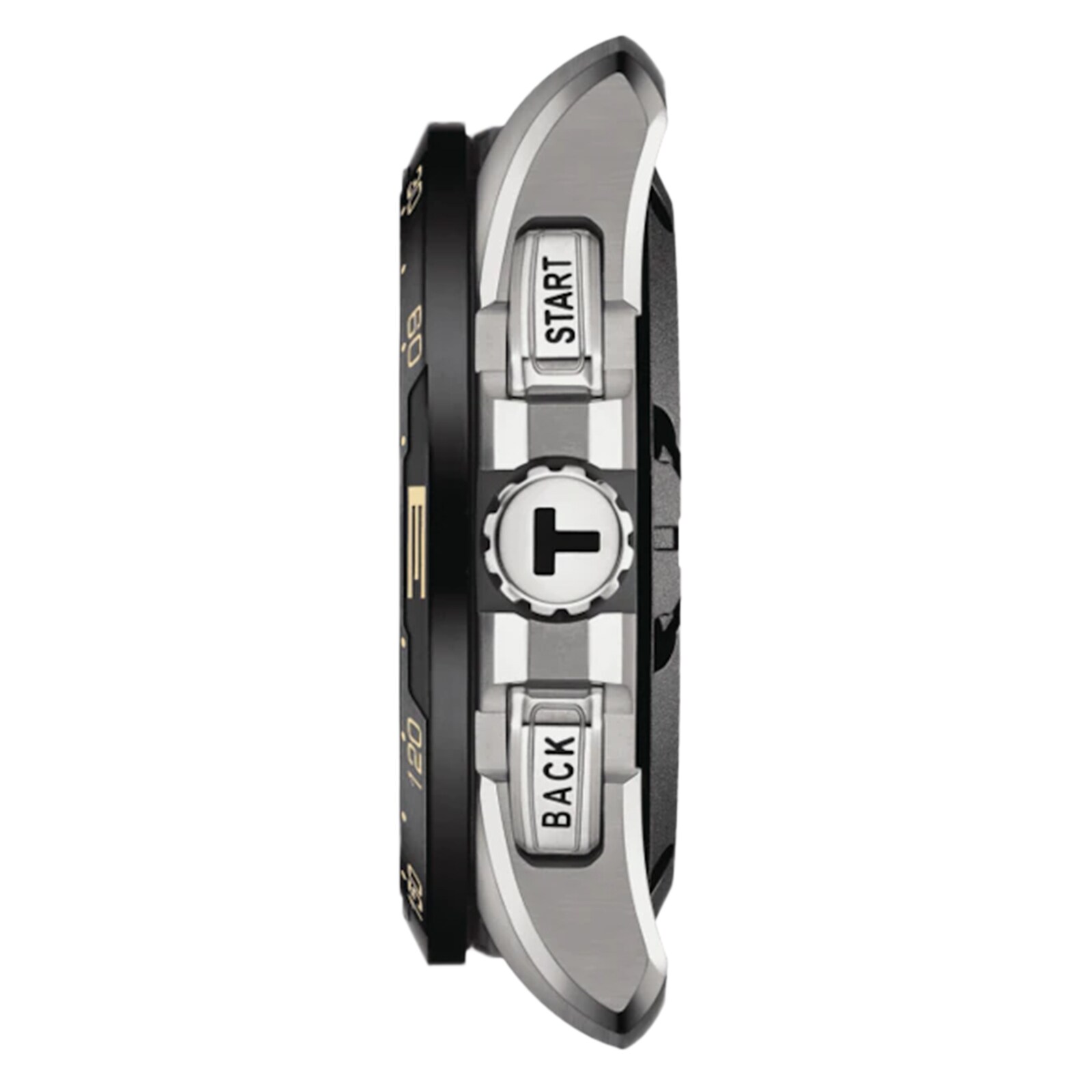 Tissot T-Touch Connect Solar Titanium Watch - 47.5mm Black Dial | Solar Powered - Image 3