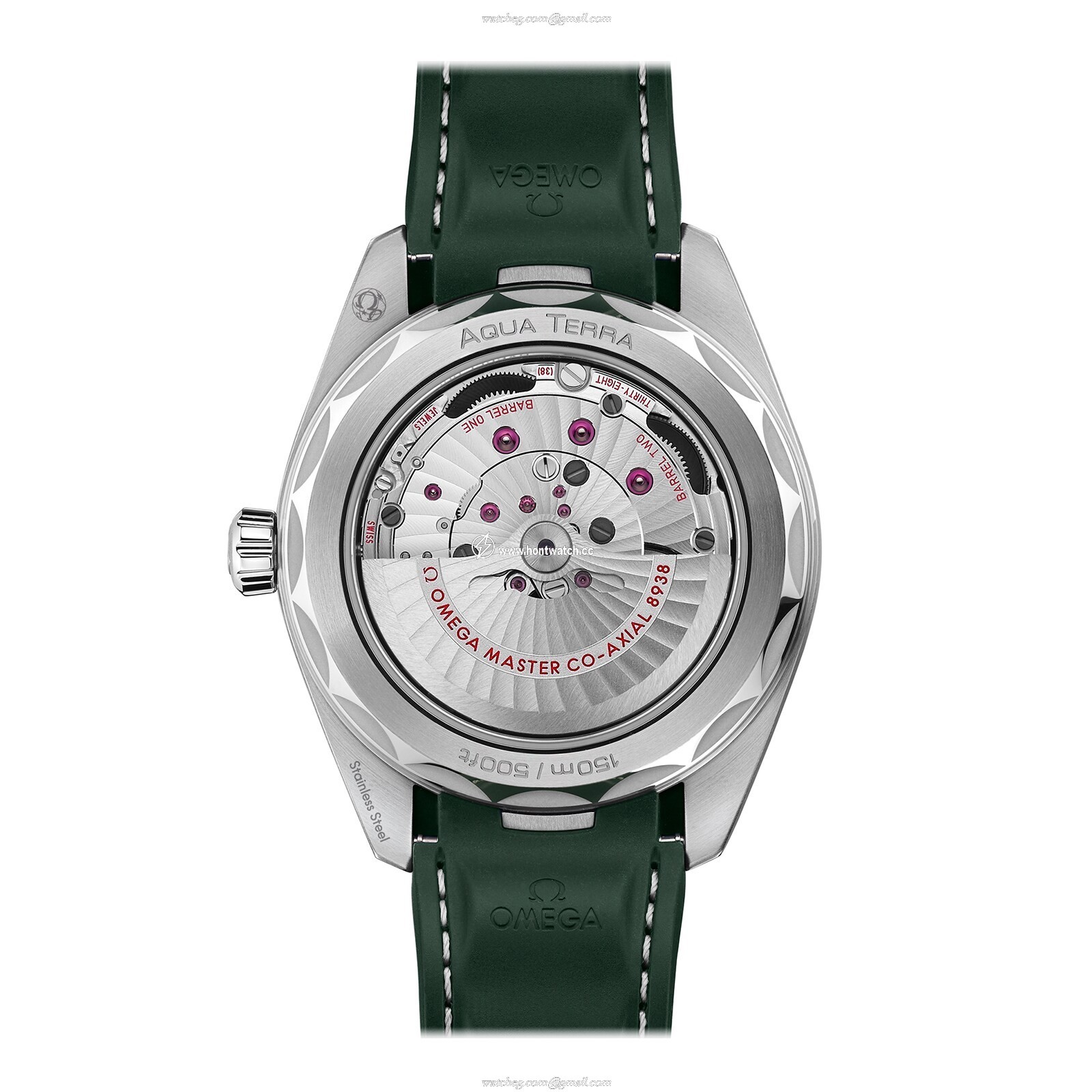 Omega Seamaster Aqua Terra 43mm Green Dial Automatic Replica Watch - Image 2