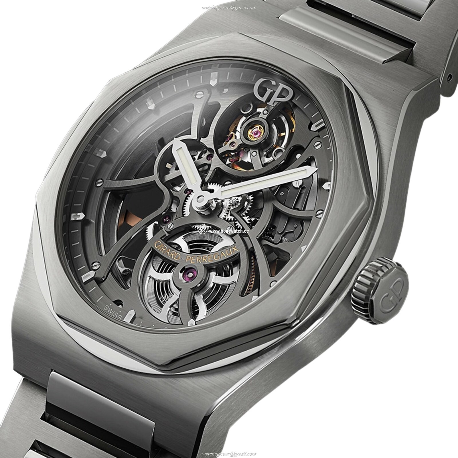Girard-Perregaux Laureato 42mm Stainless Steel Automatic Watch - 81015-11-001-11A - Image 2