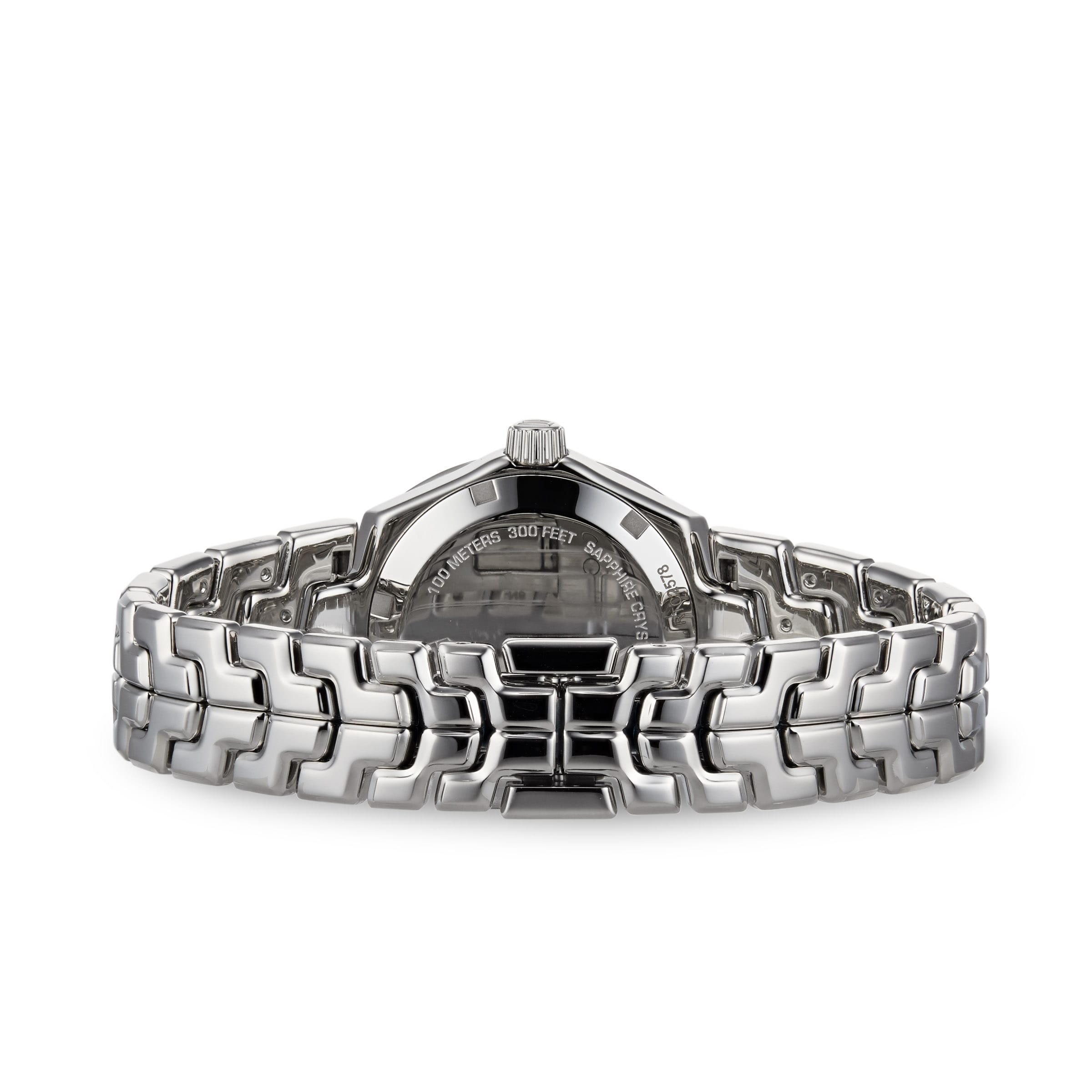 TAG Heuer Link WBC131E.BA0649 | 32mm Stainless Steel Quartz Watch - Brown Dial - Image 3