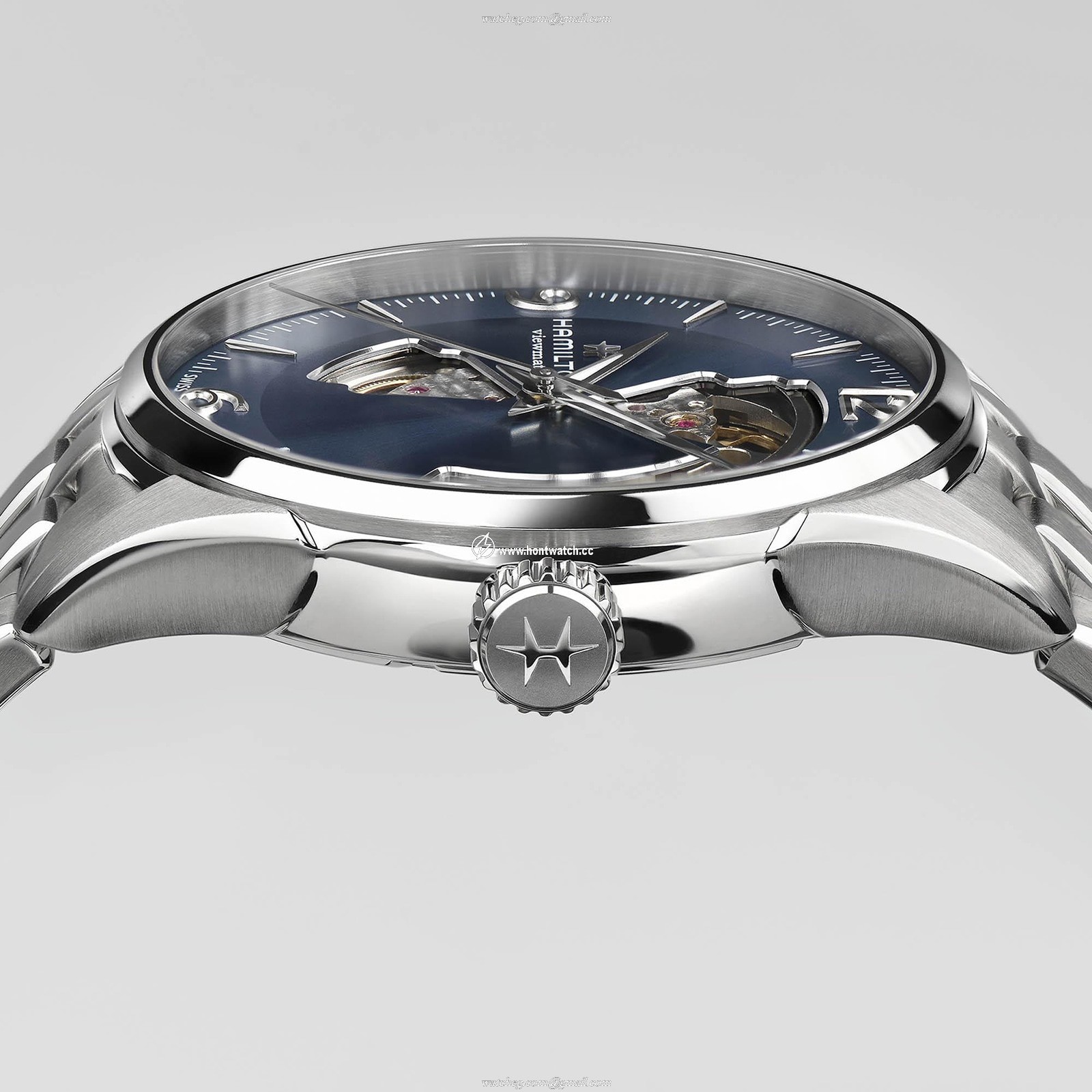 Hamilton Jazzmaster H32705141 Automatic Blue Dial - 42mm Stainless Steel - Image 2