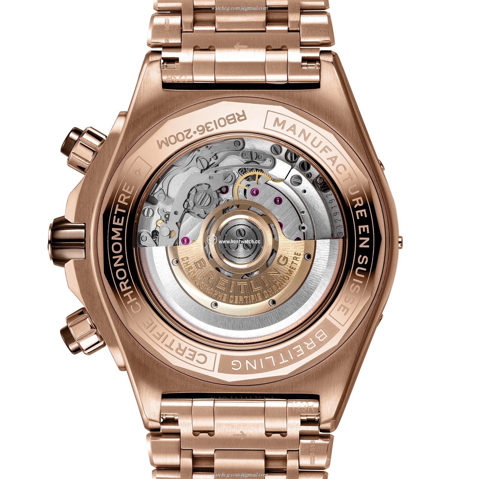 Breitling Chronomat RB0136E31Q1R1 - 44mm Ceramic & Rose Gold - Automatic - Image 2